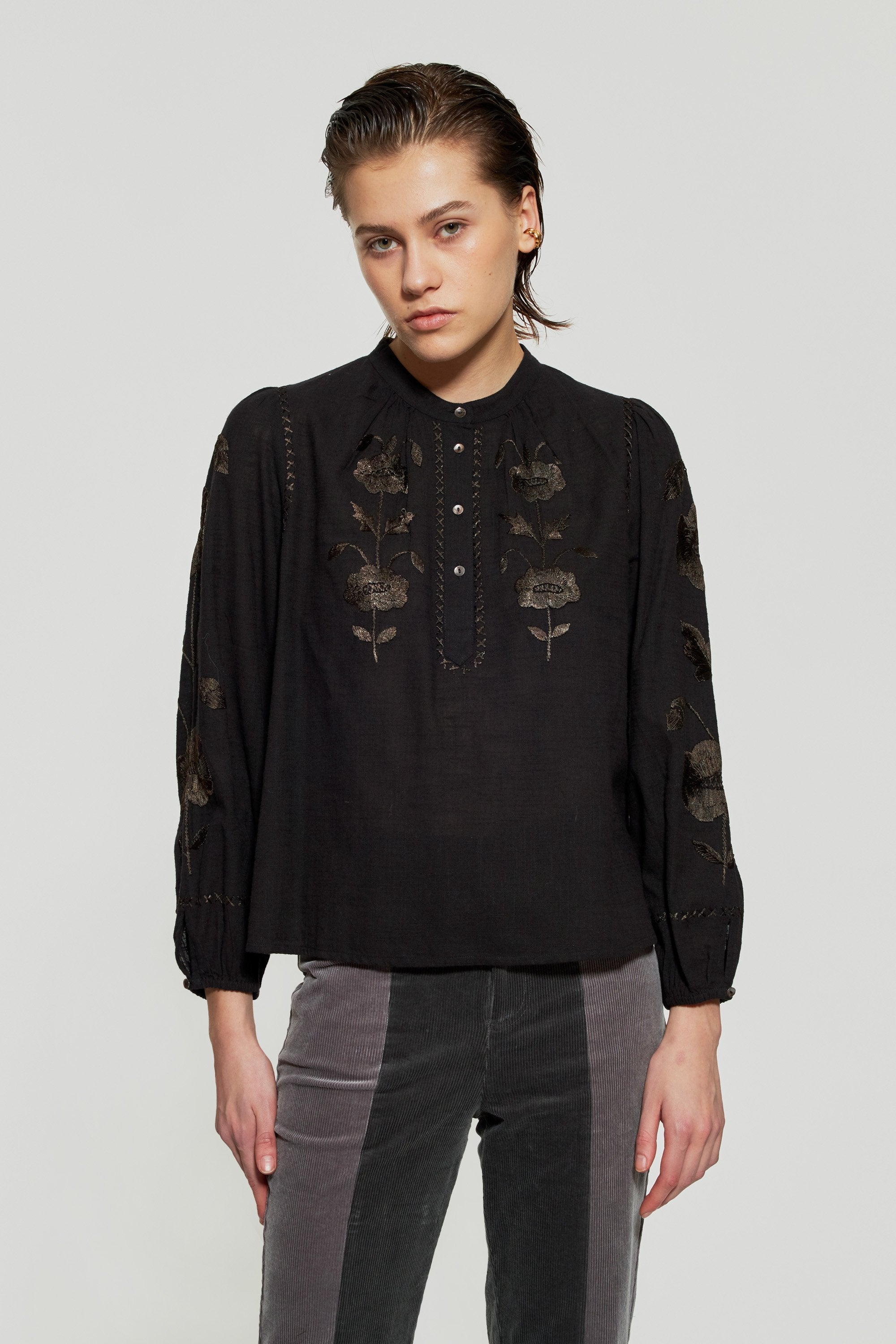 Isla embroidered blouse