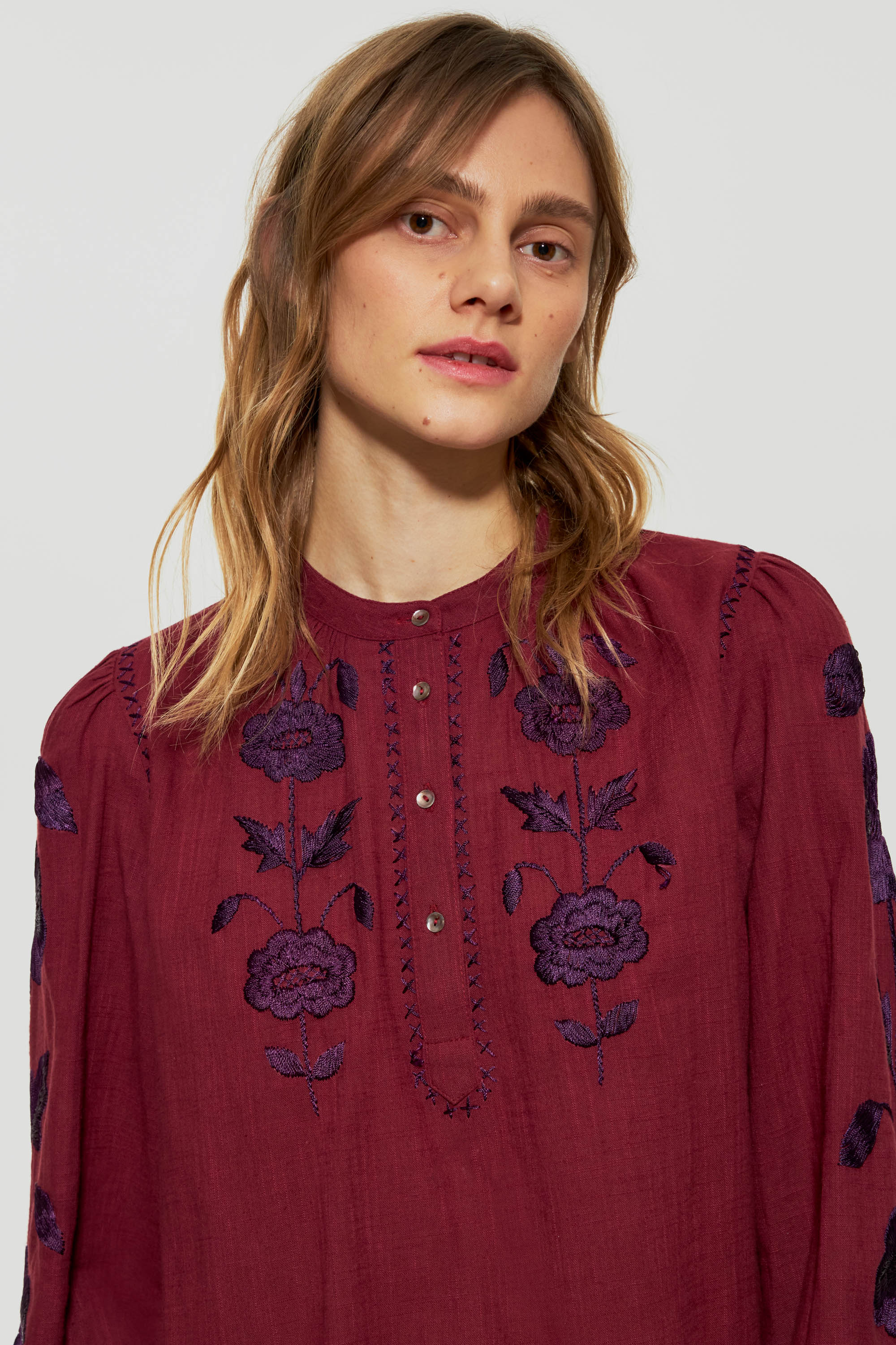 Isla embroidered blouse