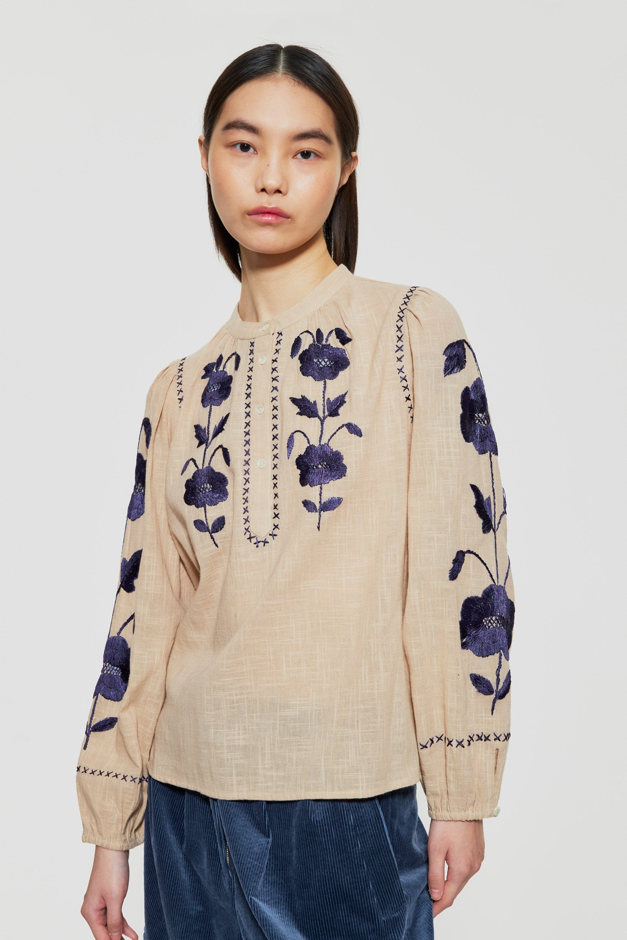Isla embroidered blouse