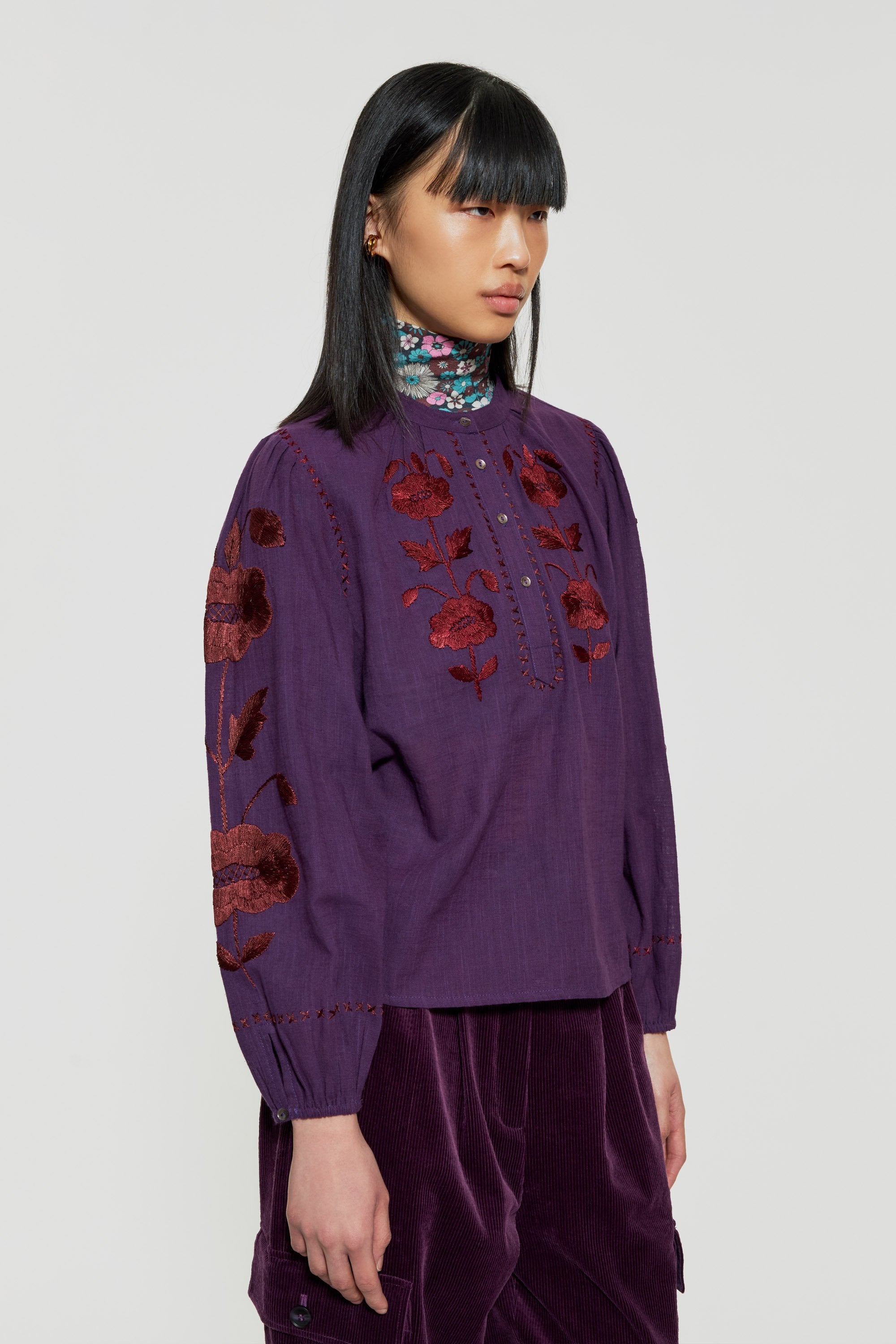 Isla embroidered blouse