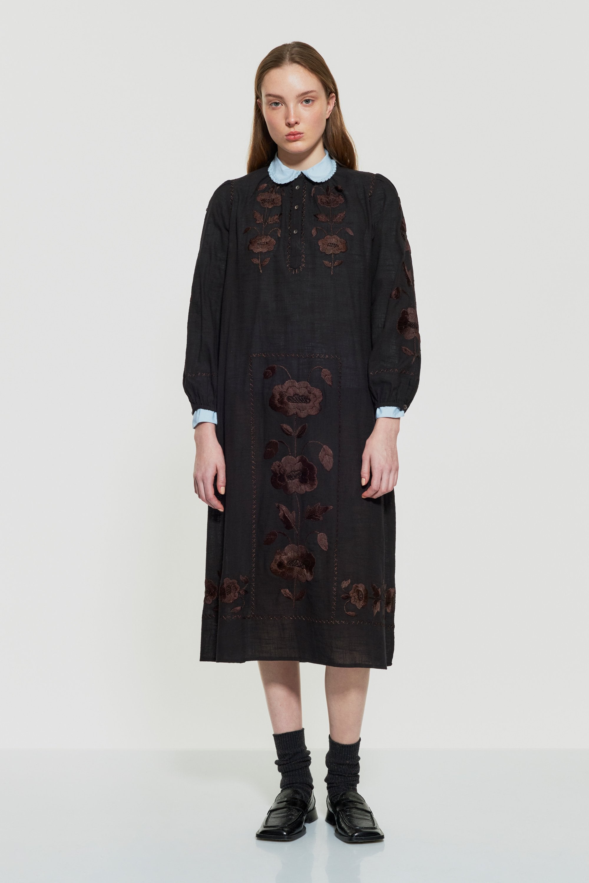 Isla embroidered dress