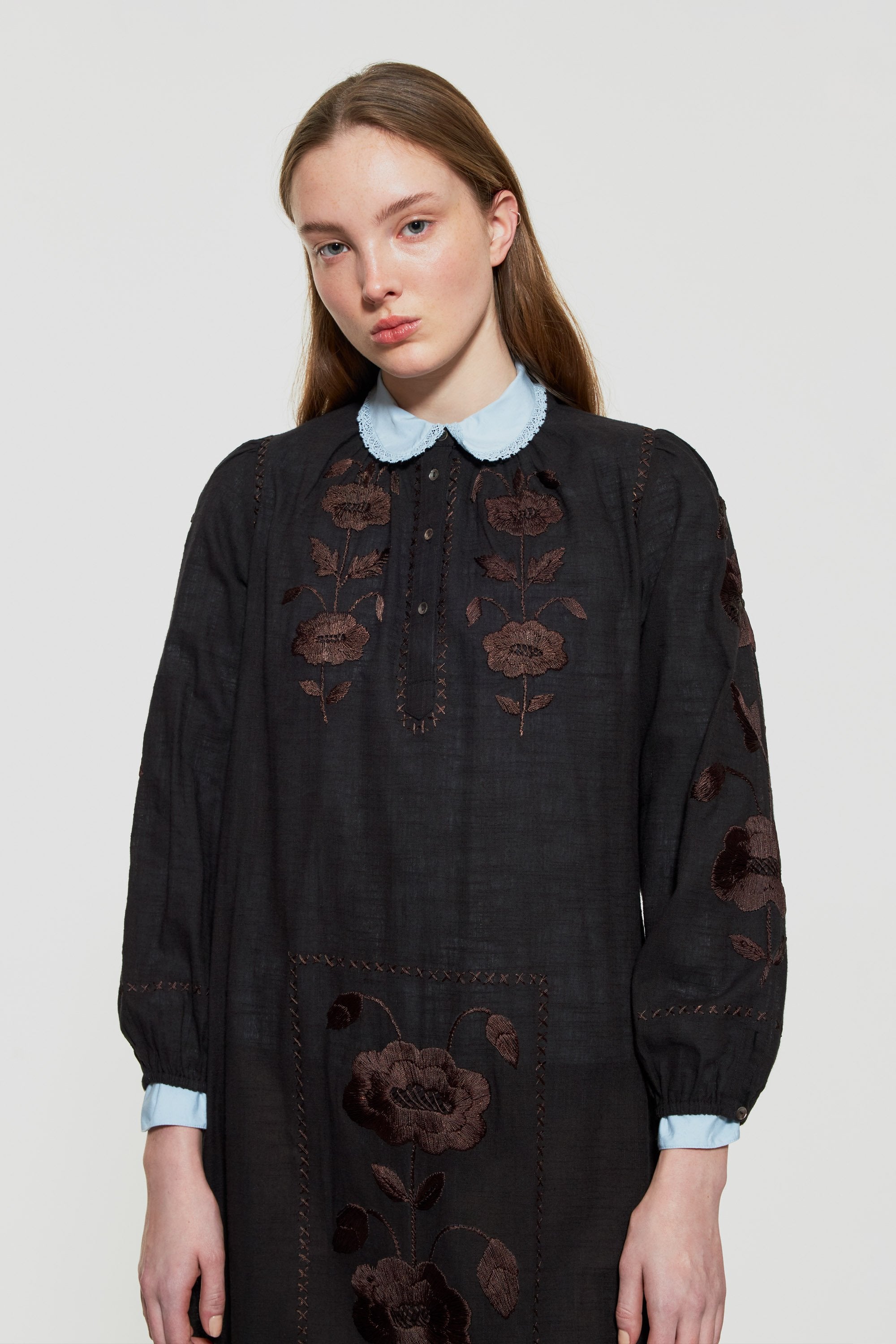 Isla embroidered dress