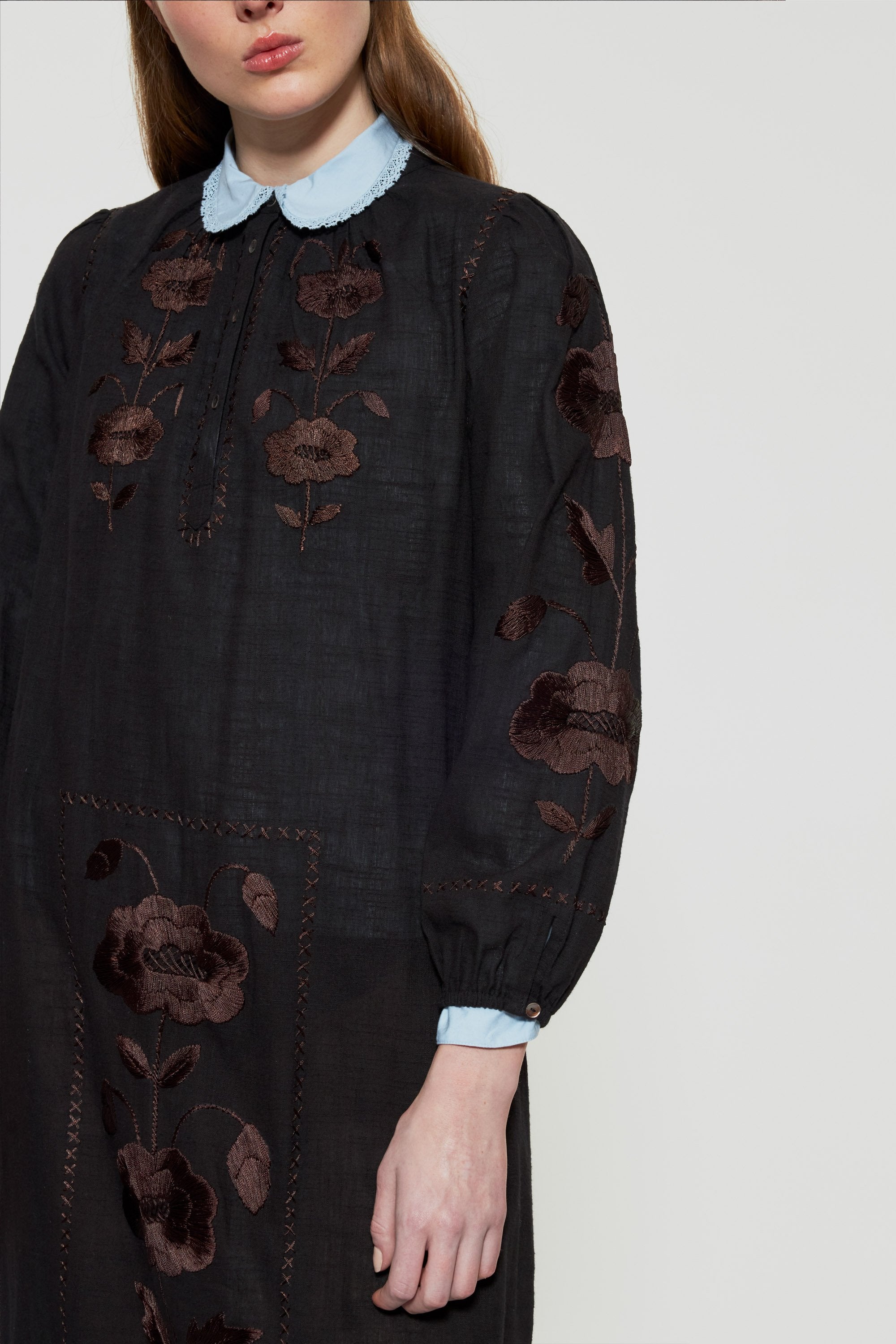 Isla embroidered dress