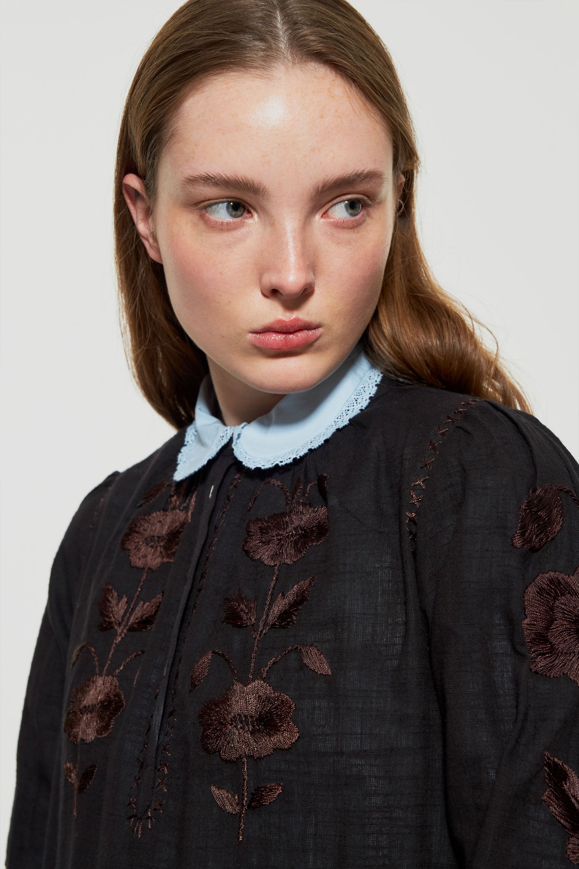 Isla embroidered dress