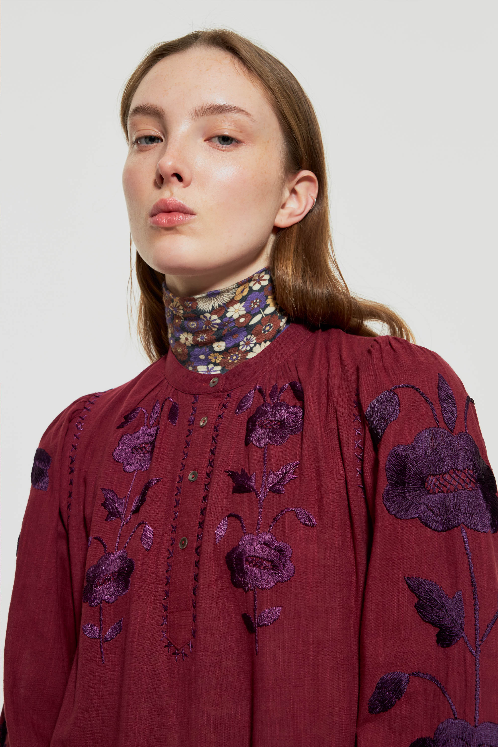 Isla embroidered dress