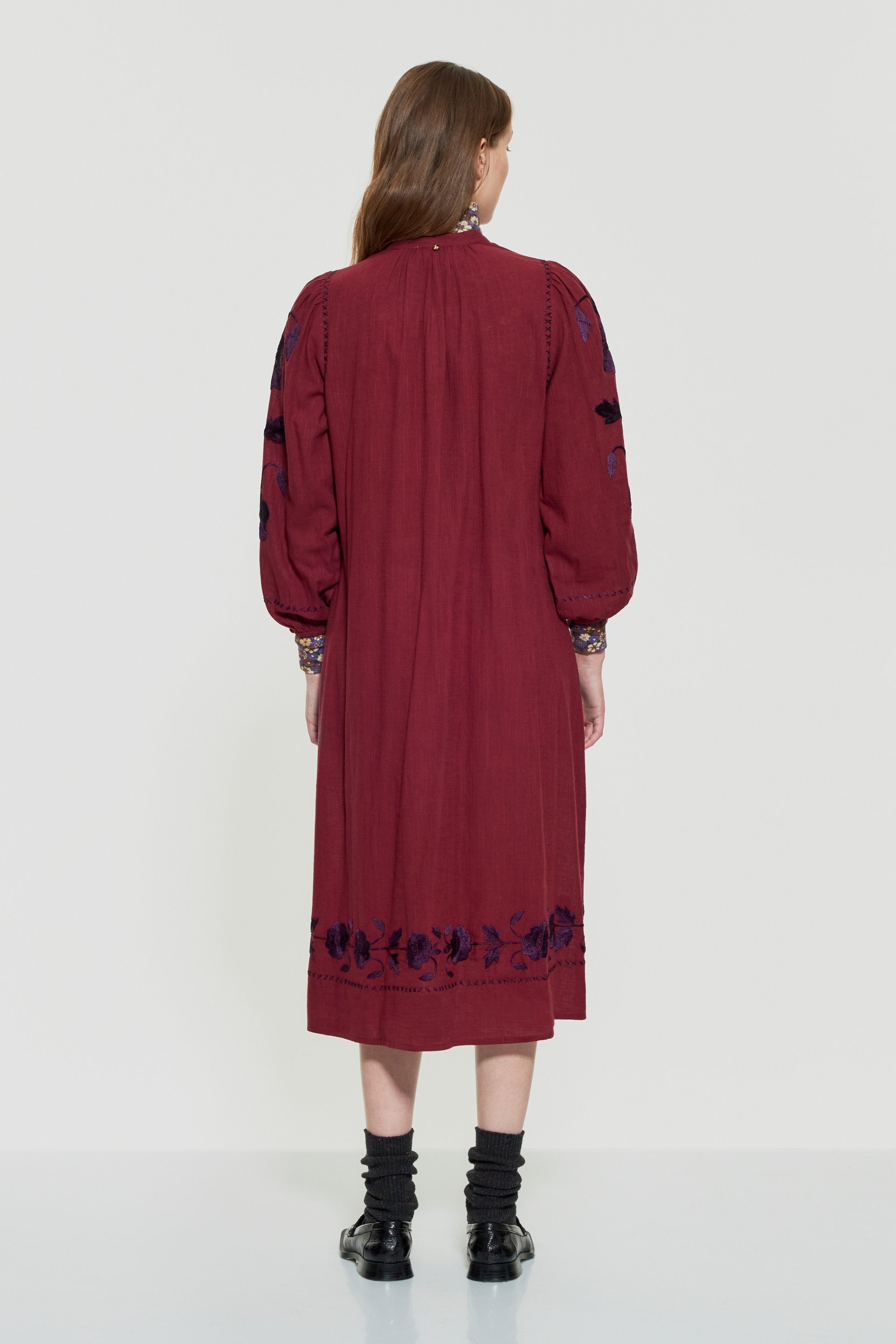 Isla embroidered dress