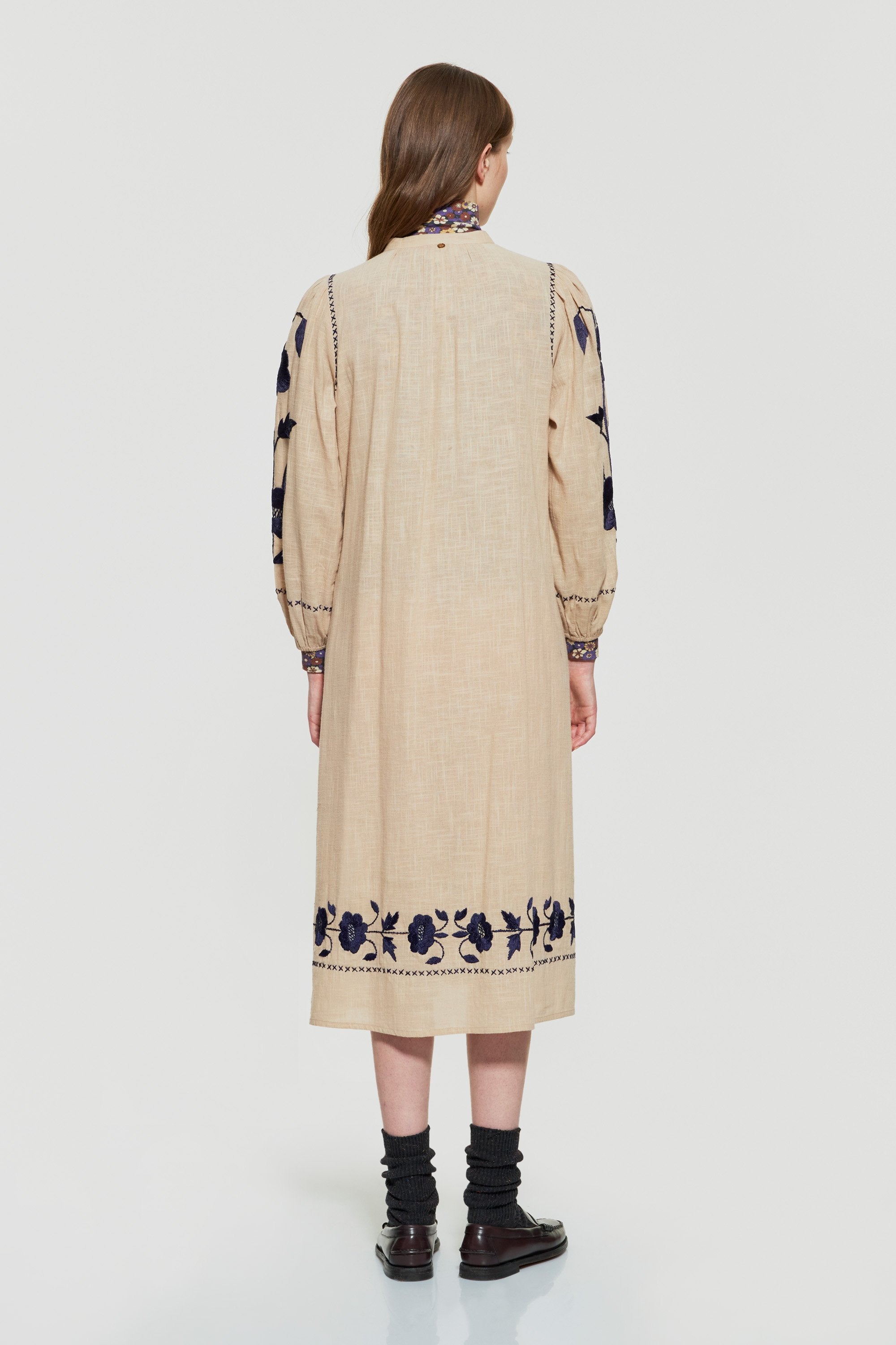 Isla embroidered dress