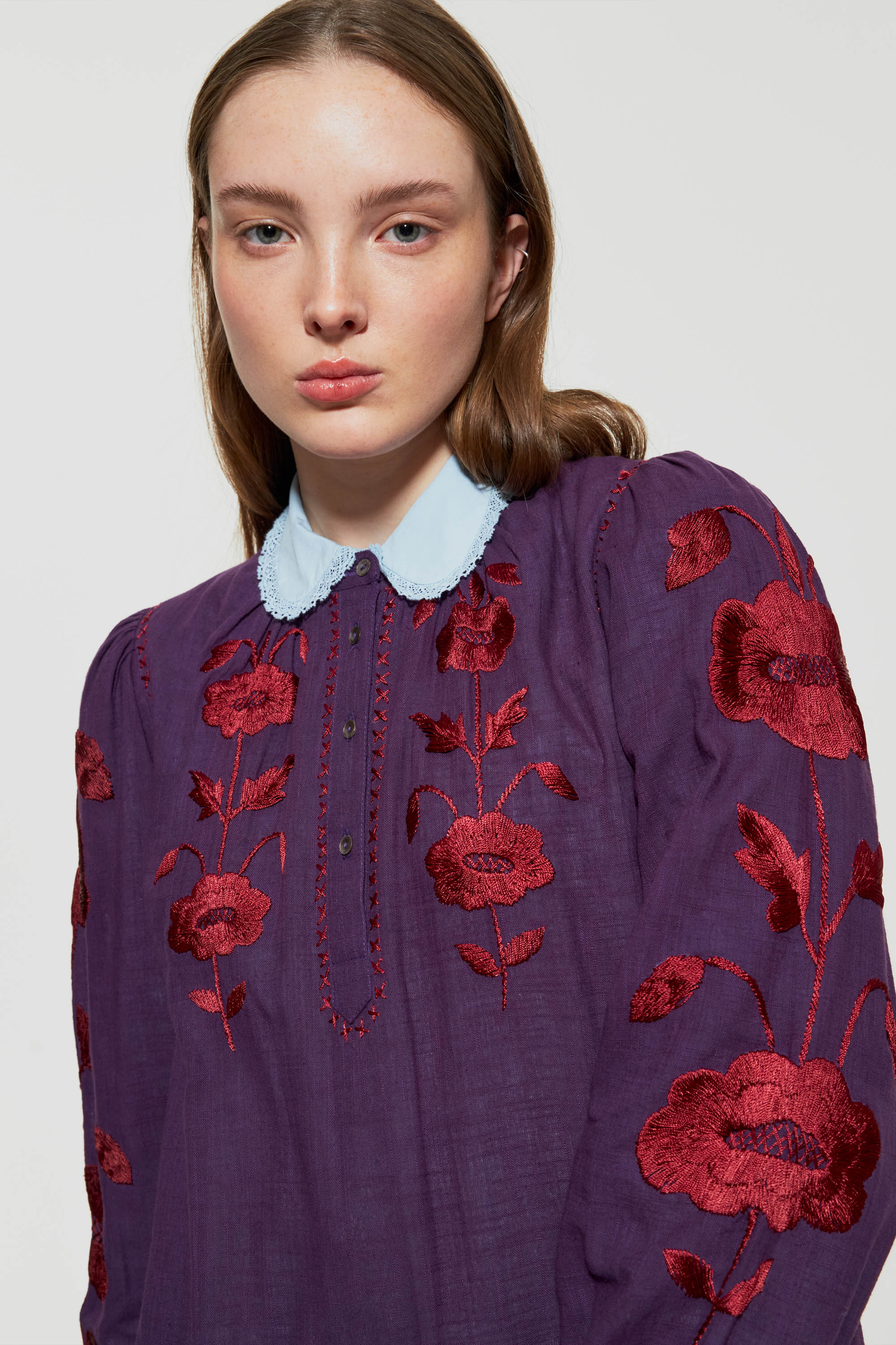 Isla embroidered dress