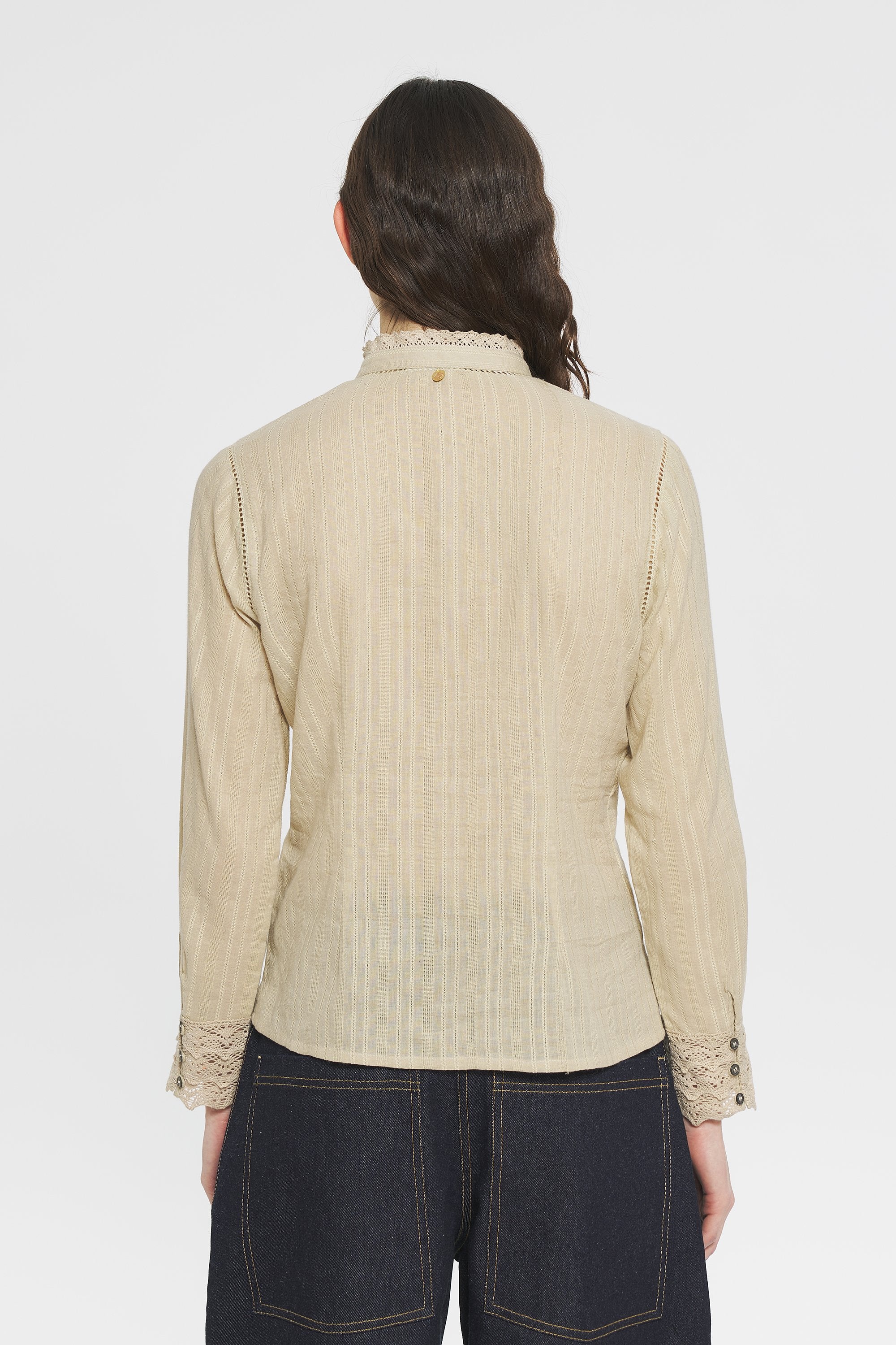 Blouse brodée Kiss