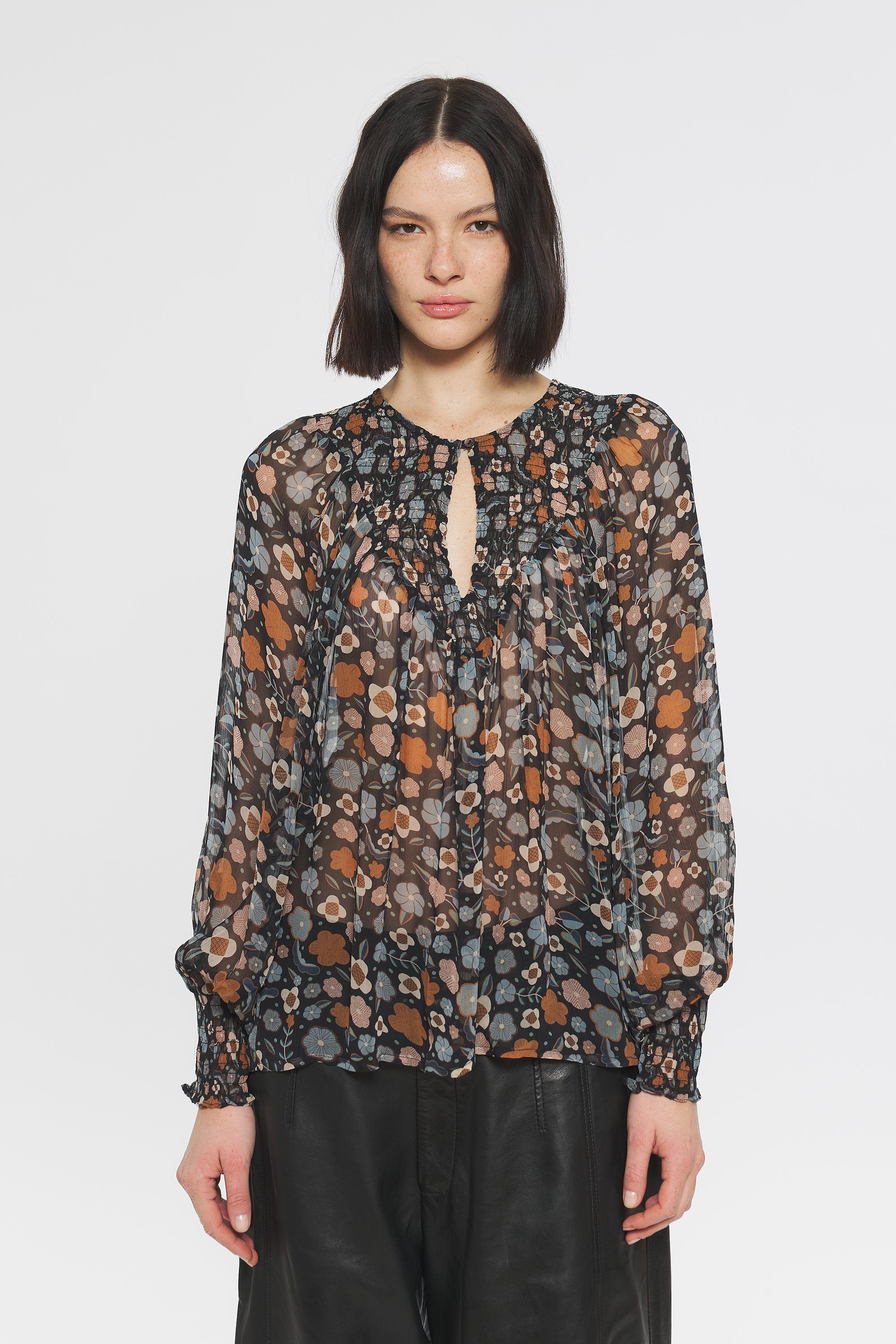 Blouse imprimée Leila