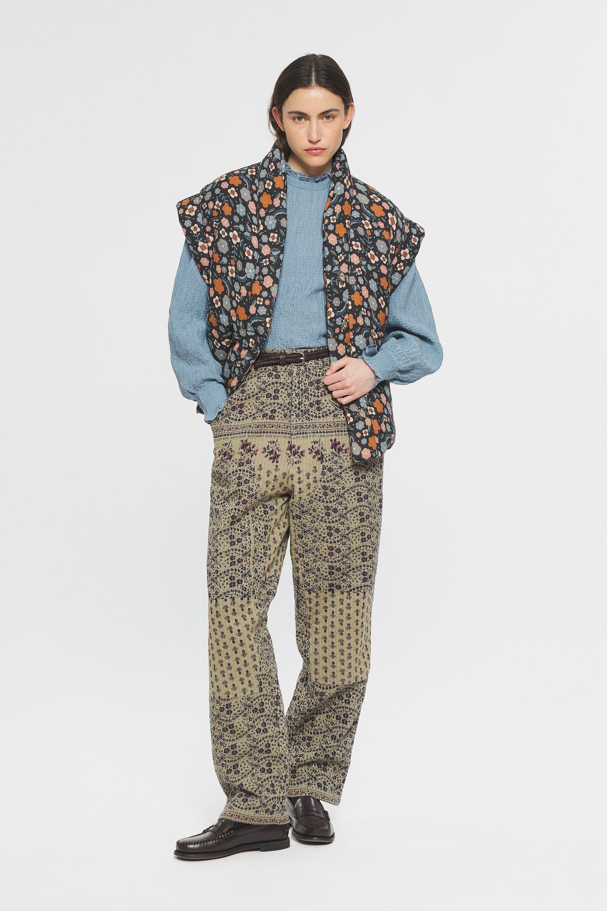 Leo Print gilet