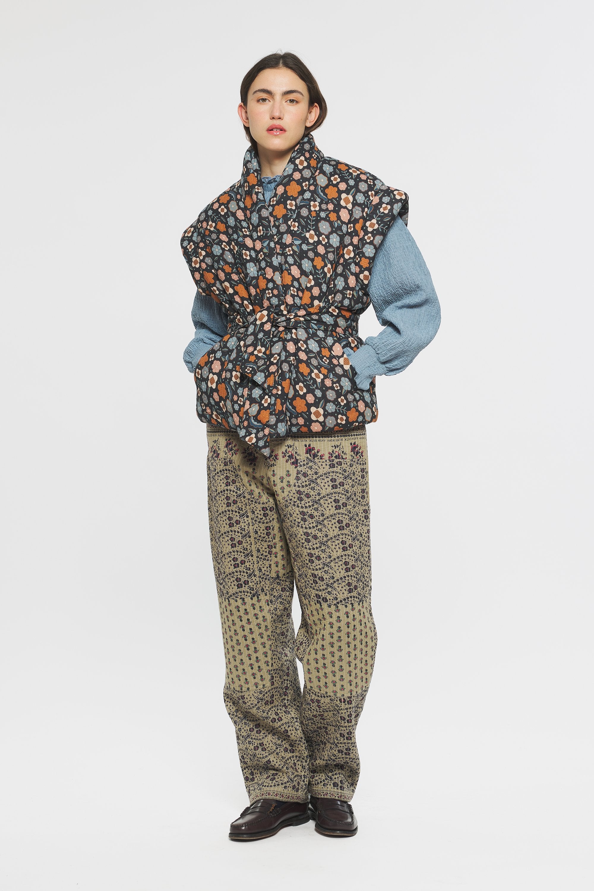 Leo Print gilet