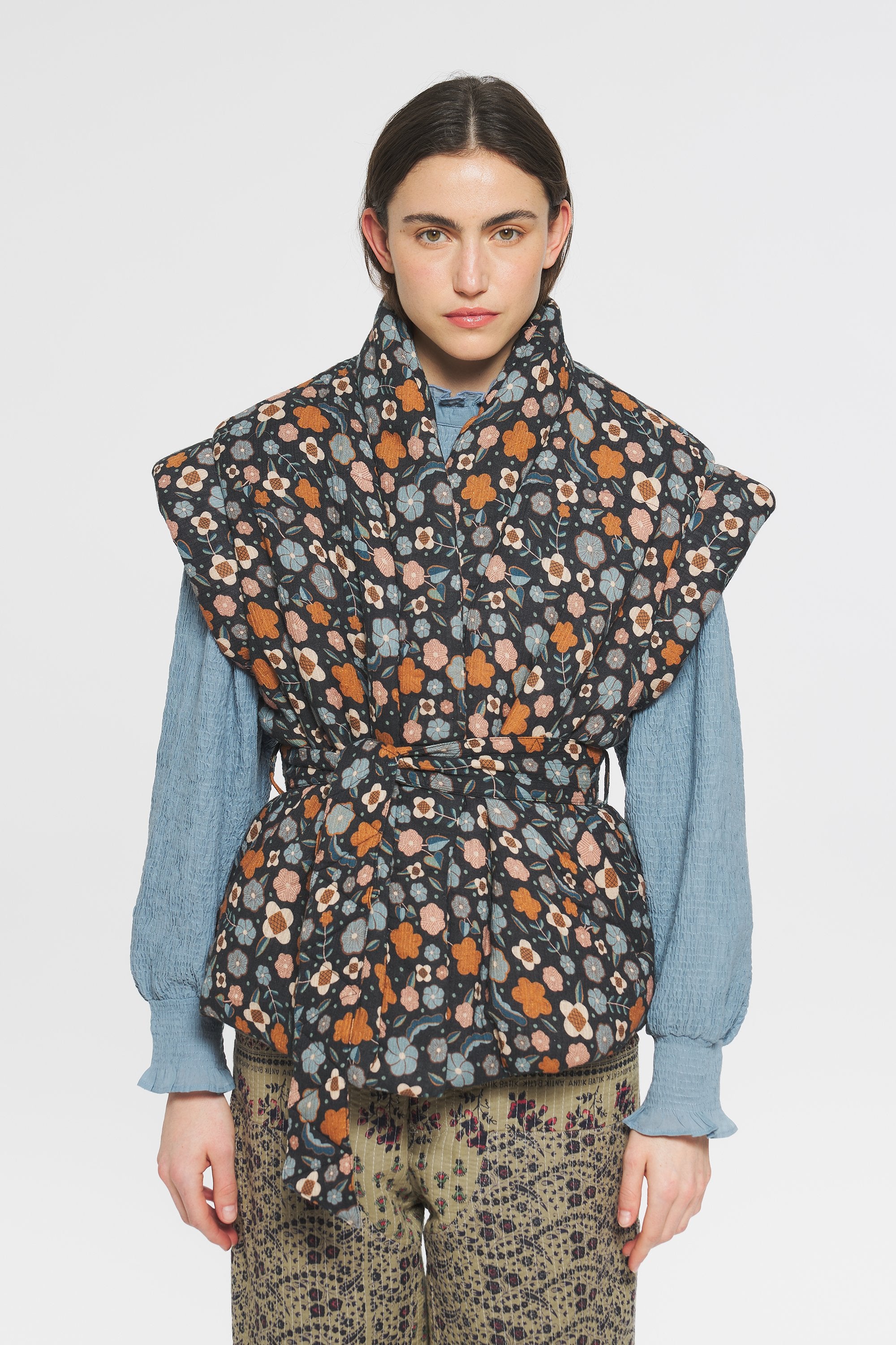 Leo Print gilet