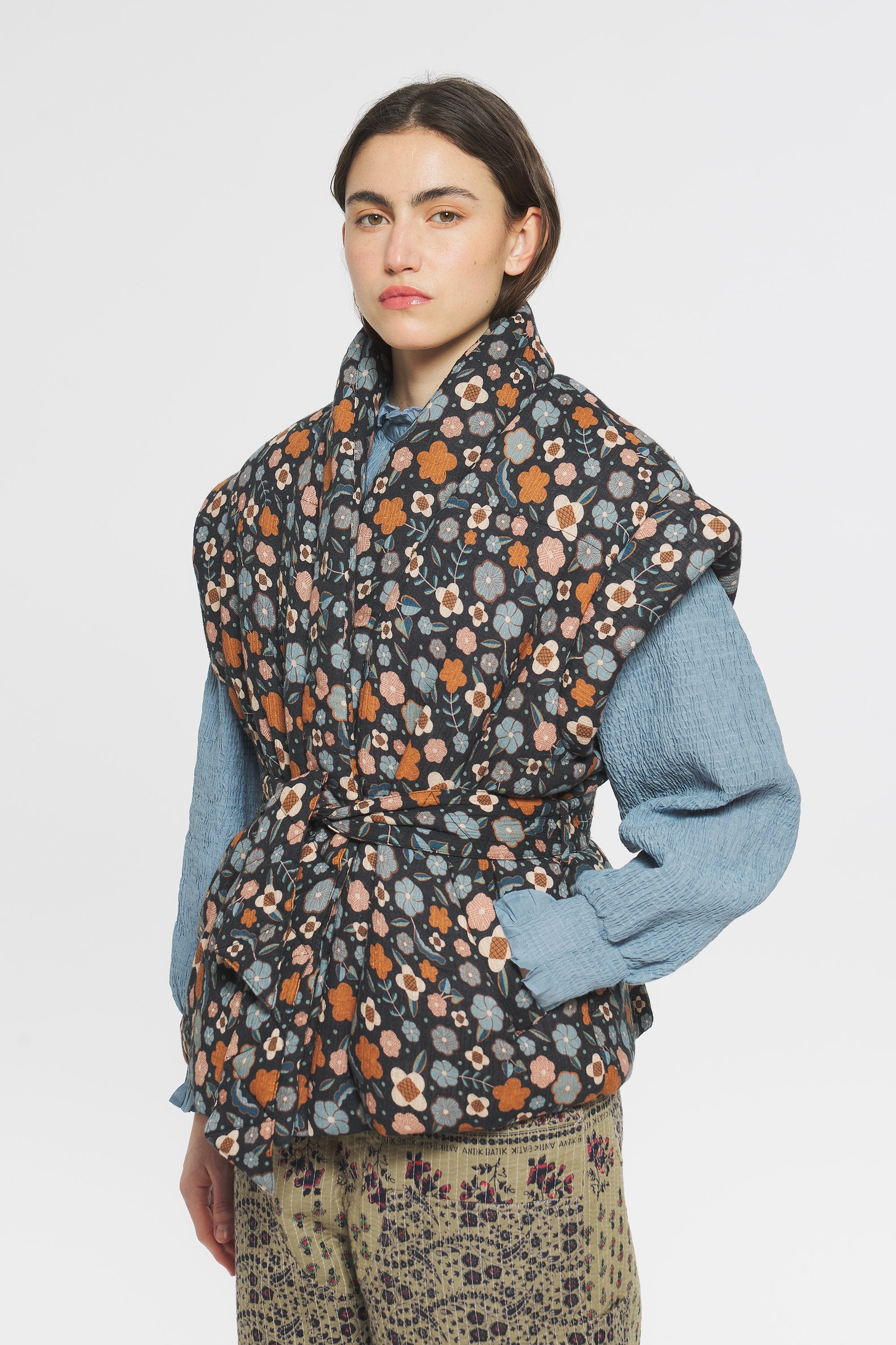Leo Print gilet