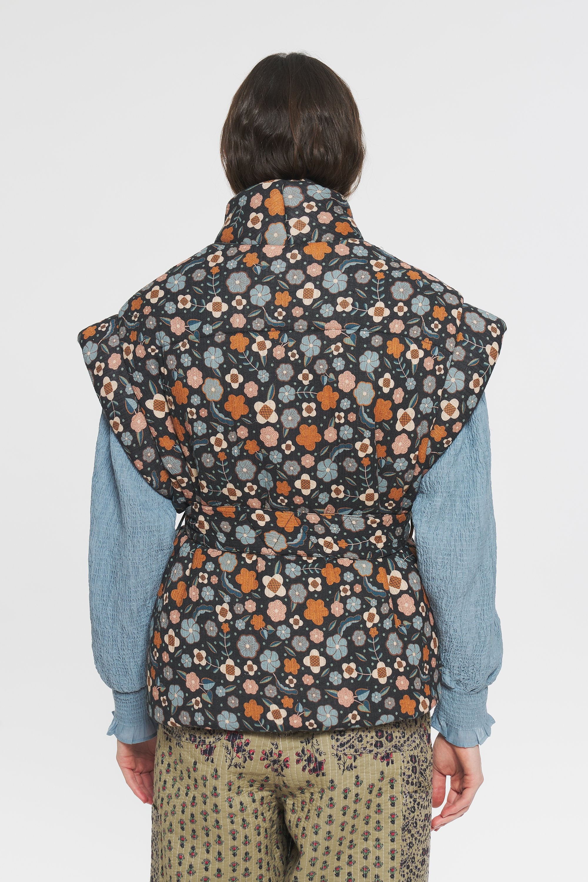 Leo Print gilet