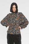 Leo bedrukte blouse