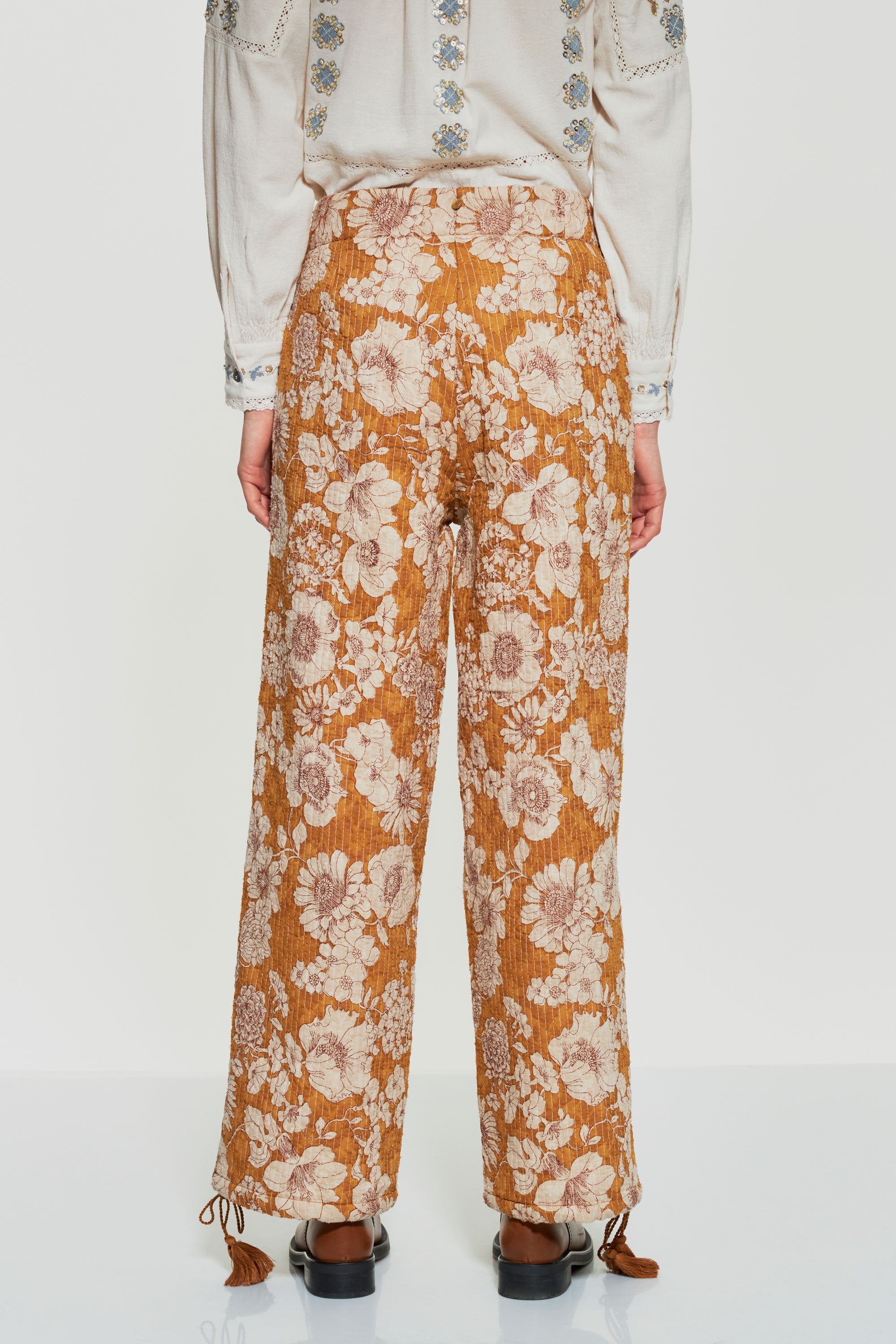 Leonie print trousers