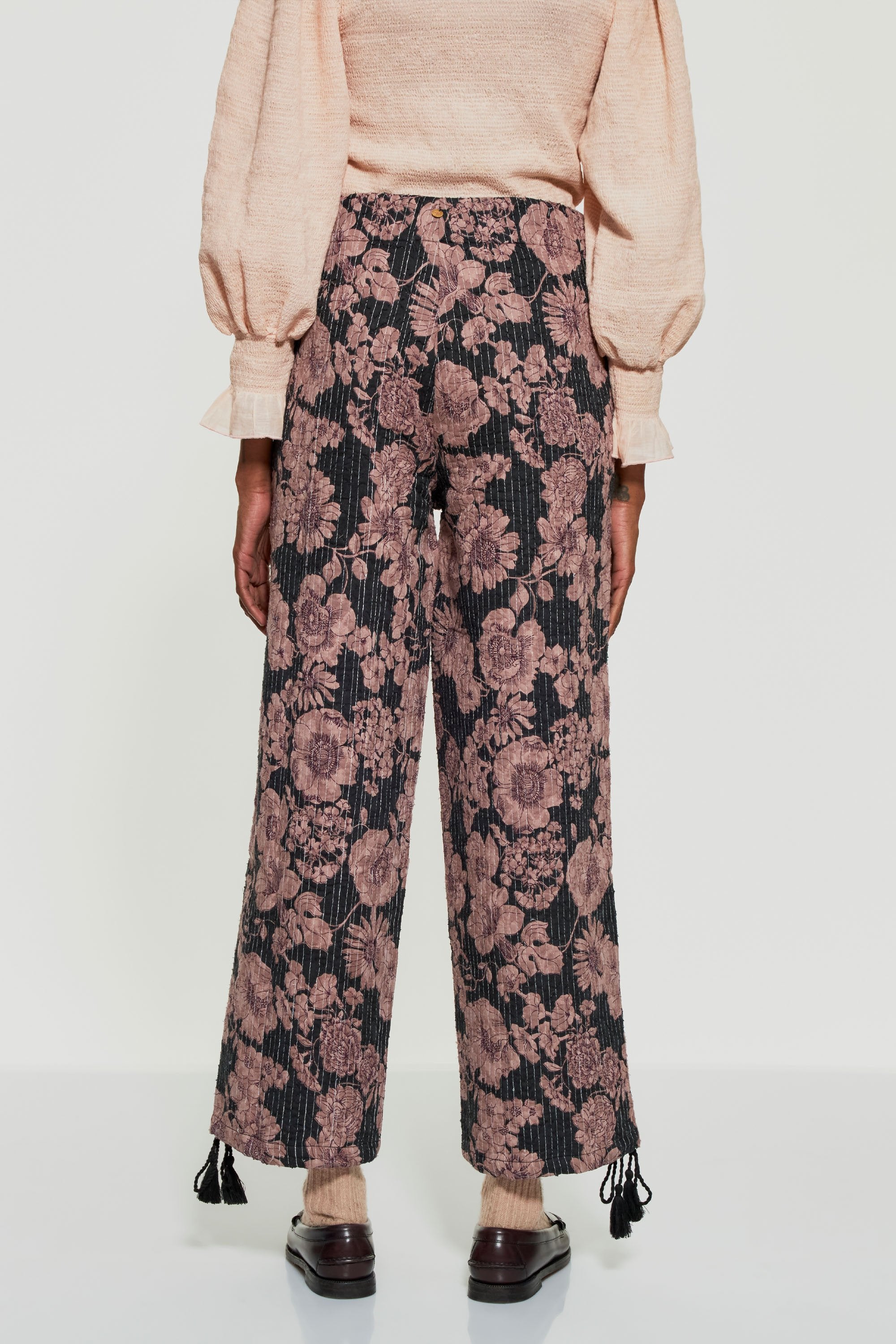 Leonie print trousers