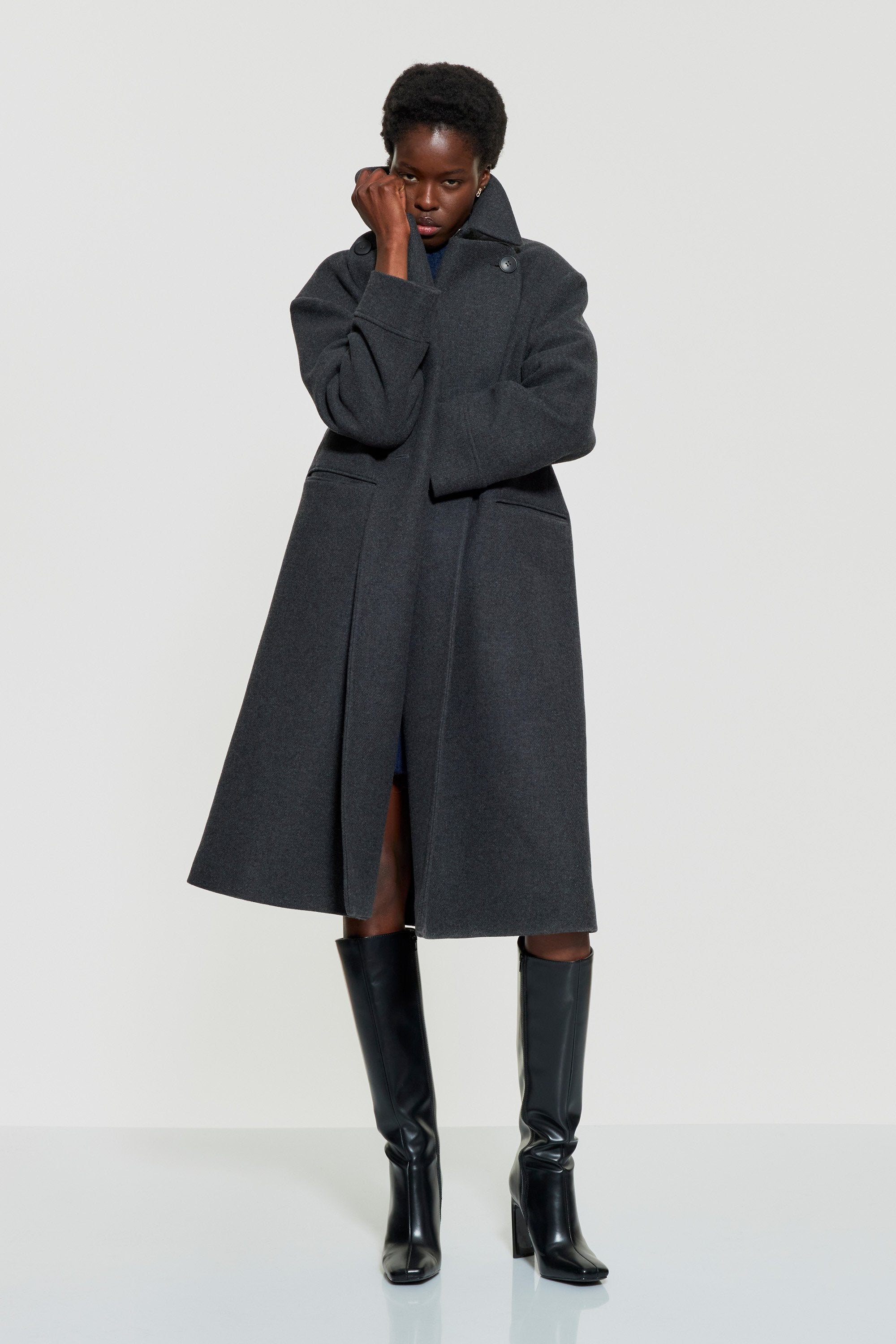 Lorenzo wool coat