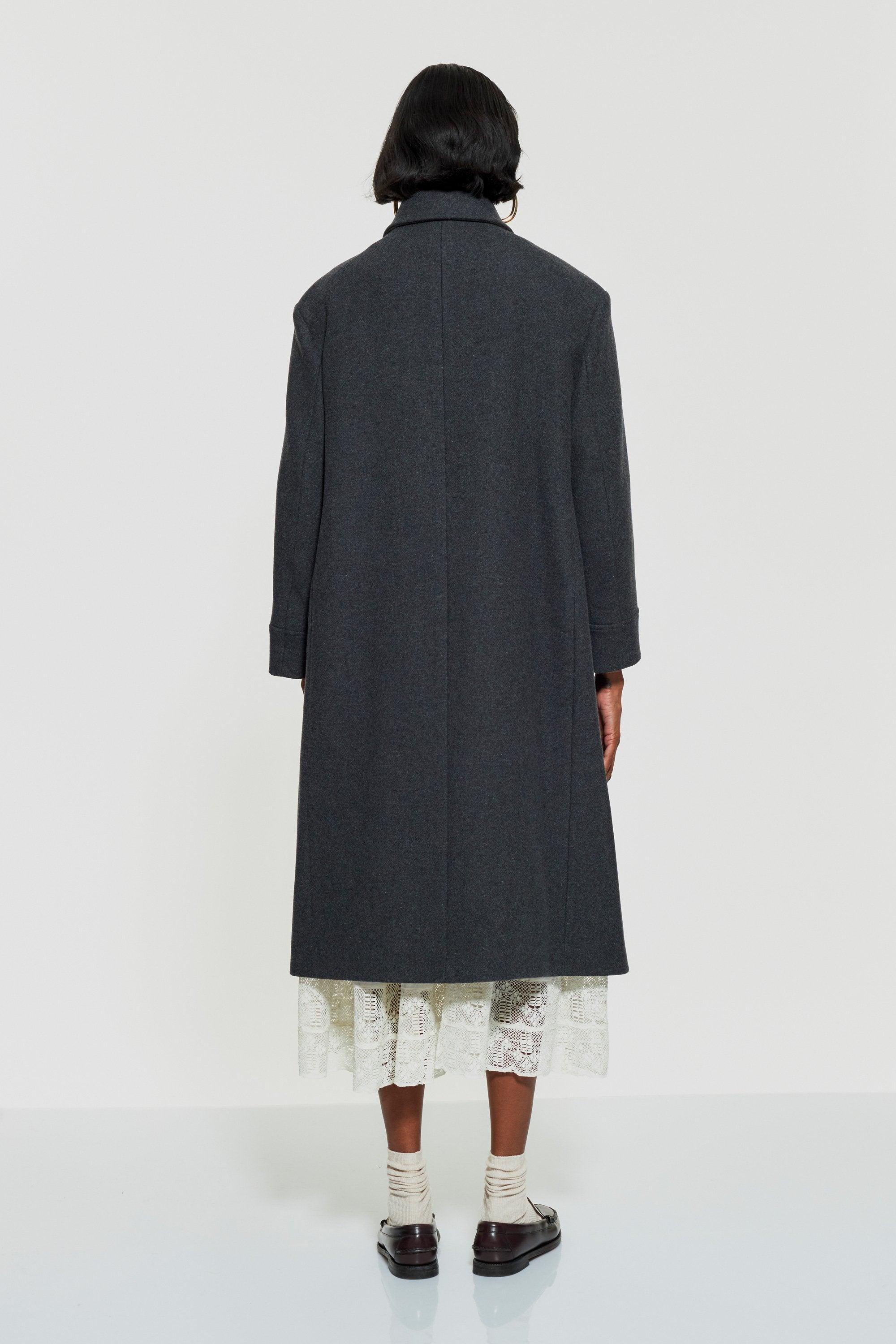 Lorenzo wool coat