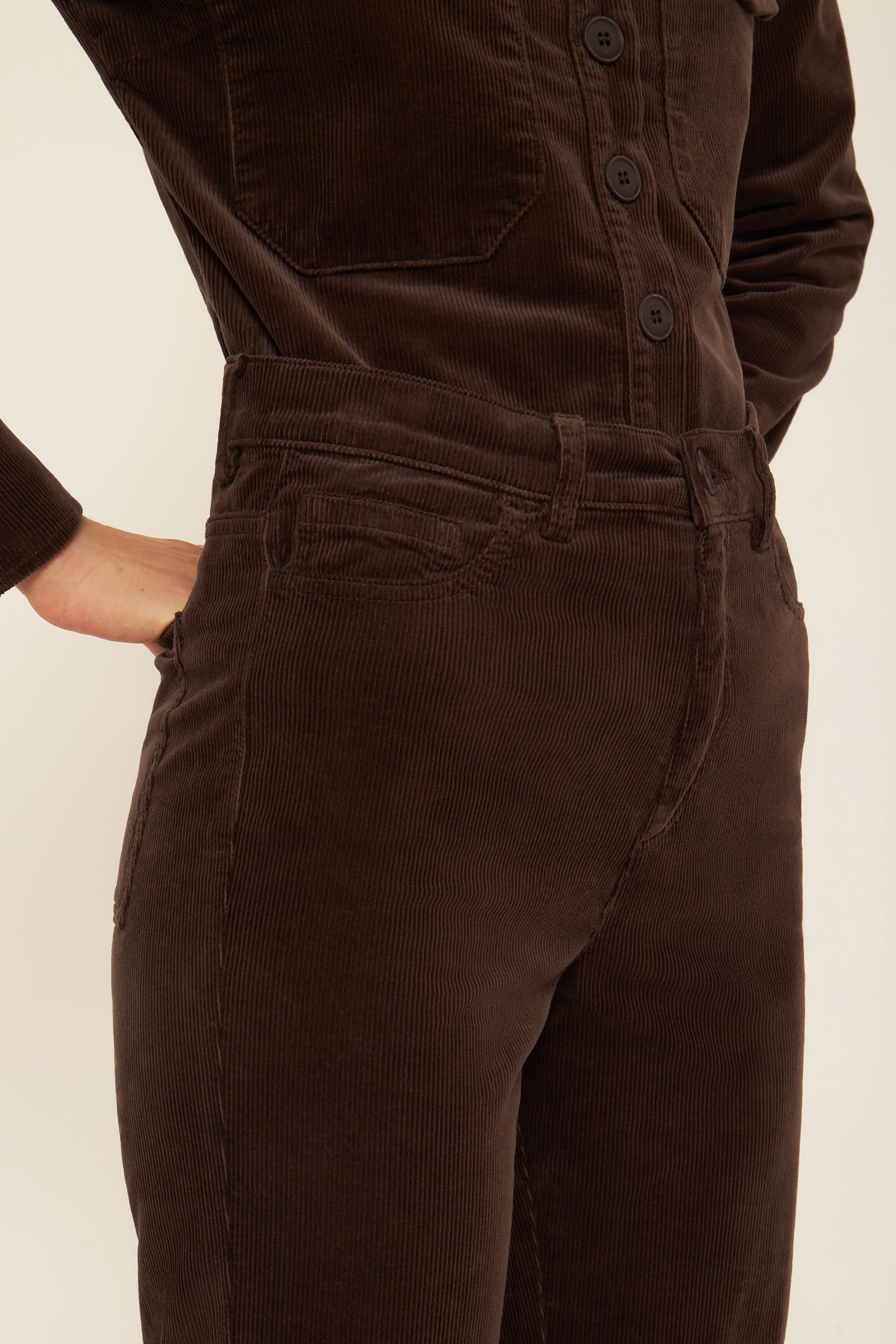 Pantalon flare Maggy
