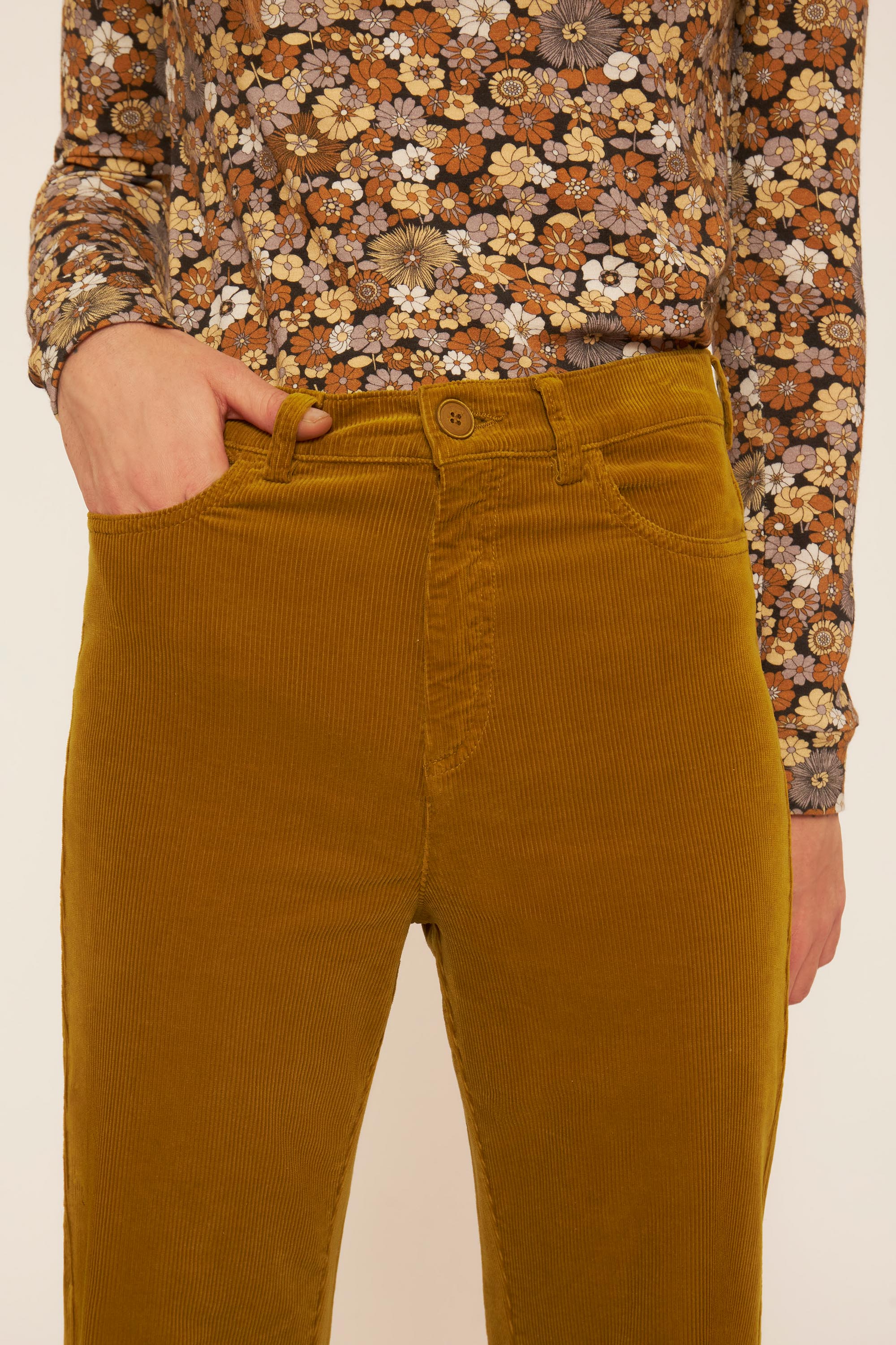 Pantalon flare Maggy