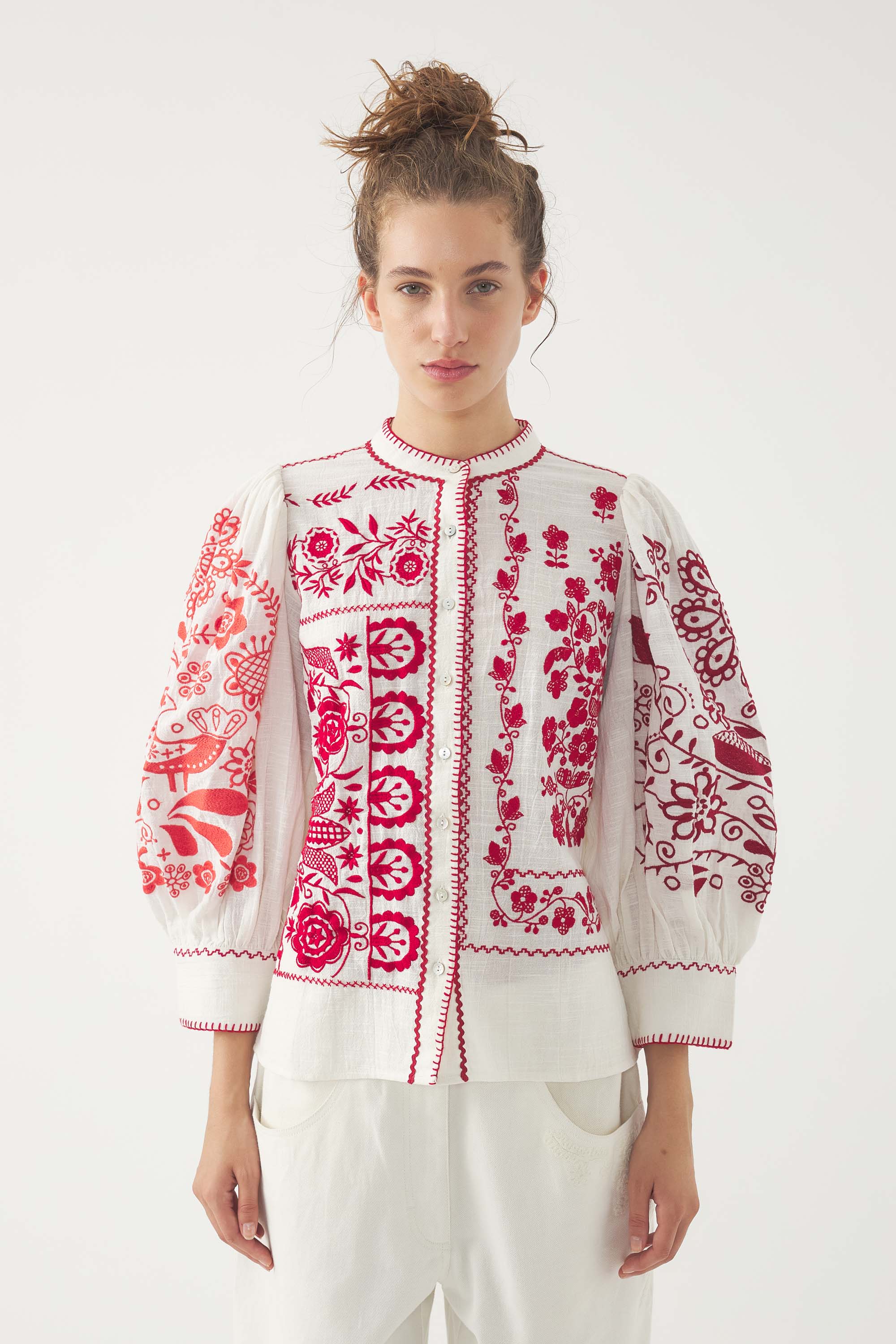 Embroidered Blouse Mamie