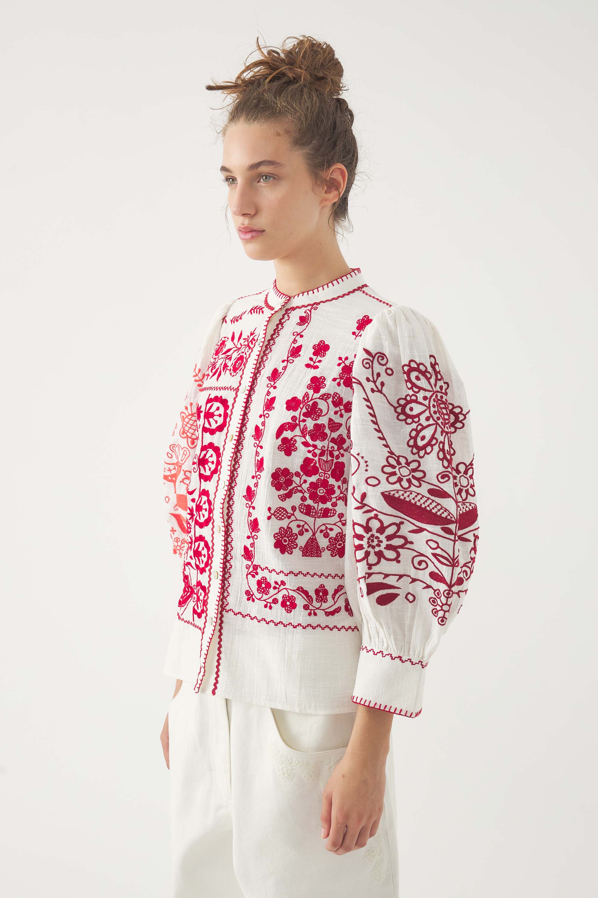 Embroidered Blouse Mamie