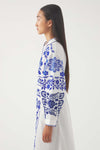 Embroidered Maxi Dress Mamie