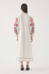 Embroidered Maxi Dress Mamie