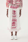 Embroidered Skirt Mamie