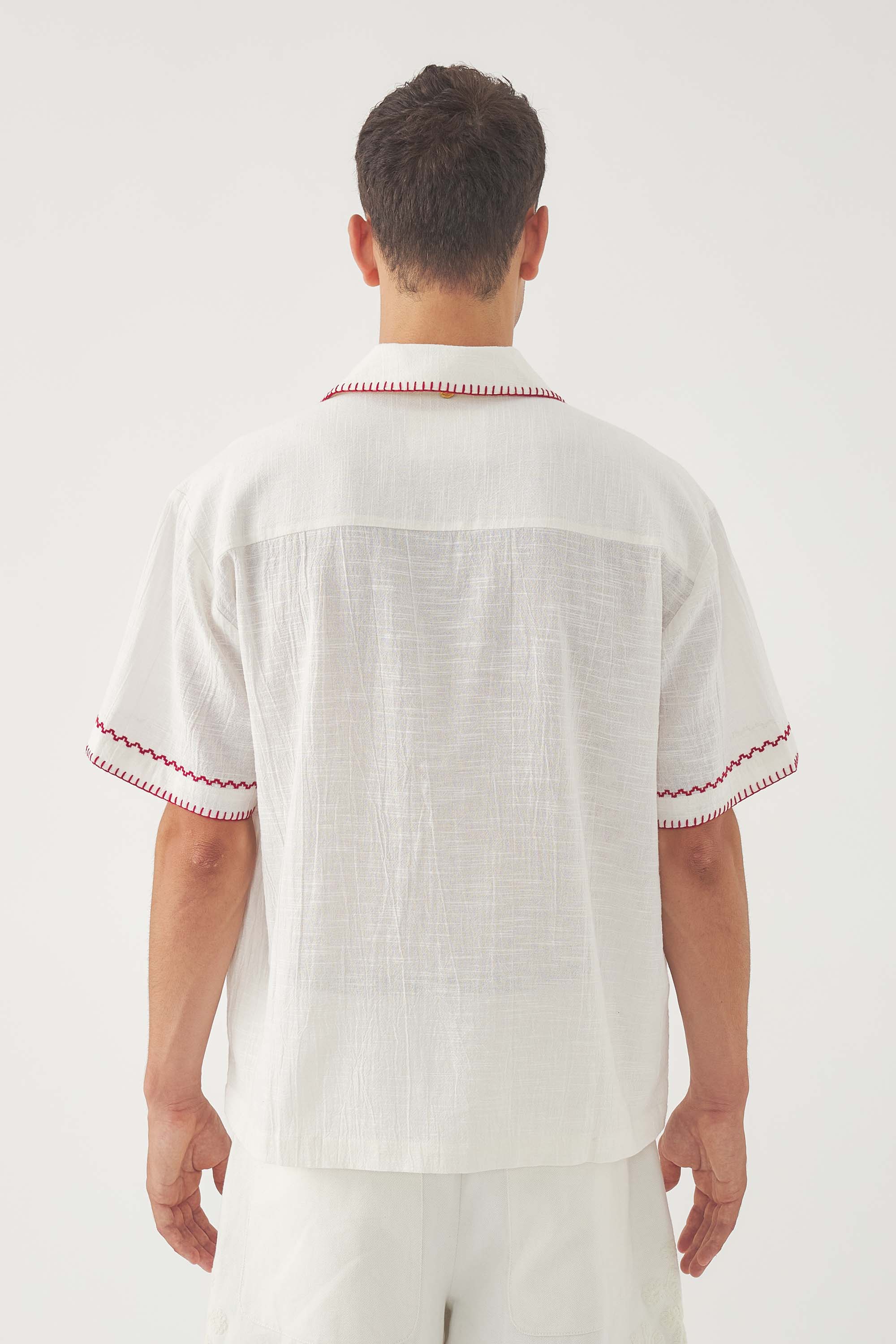 Camicia ricamata Mamie