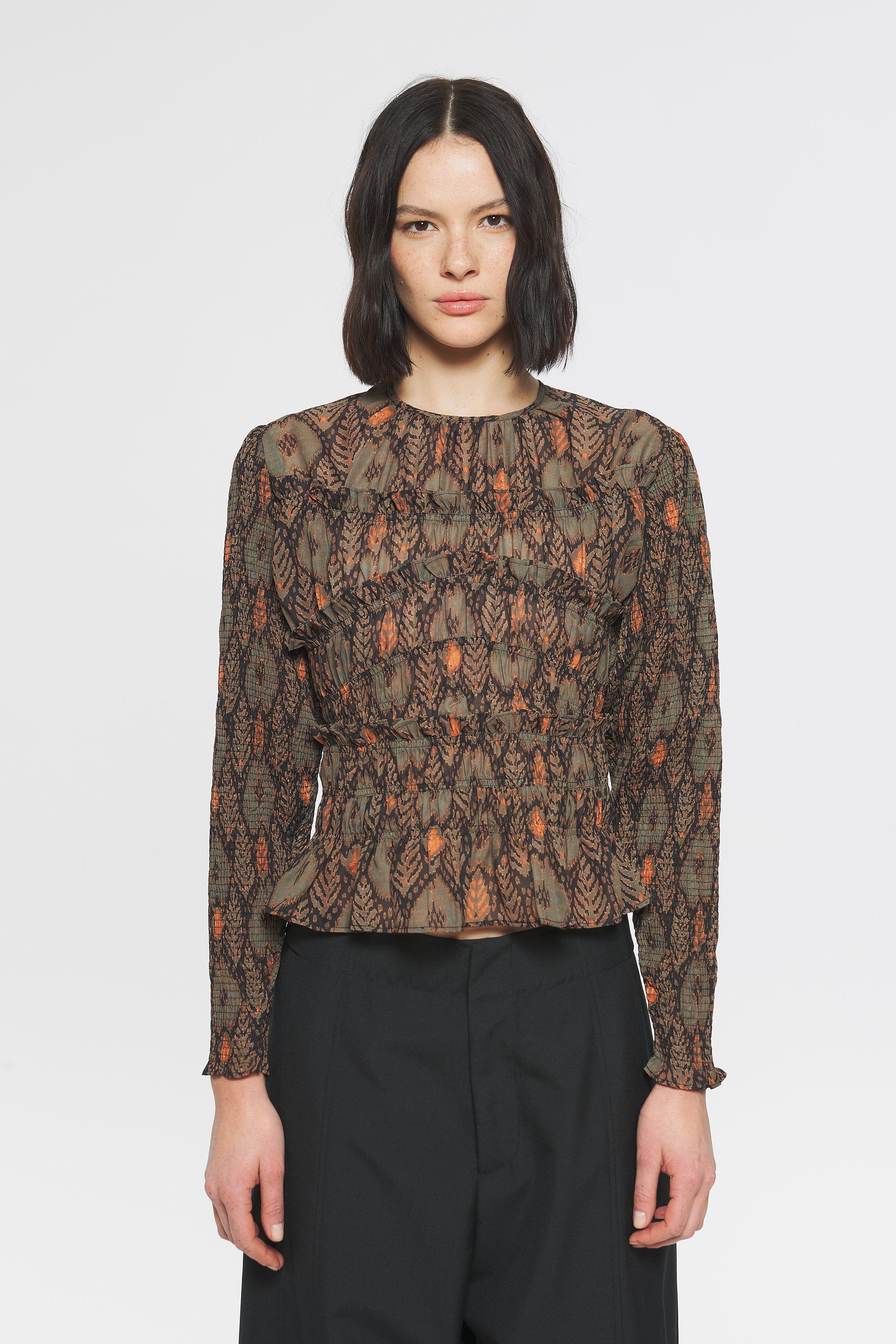 Blouse imprimée Mani