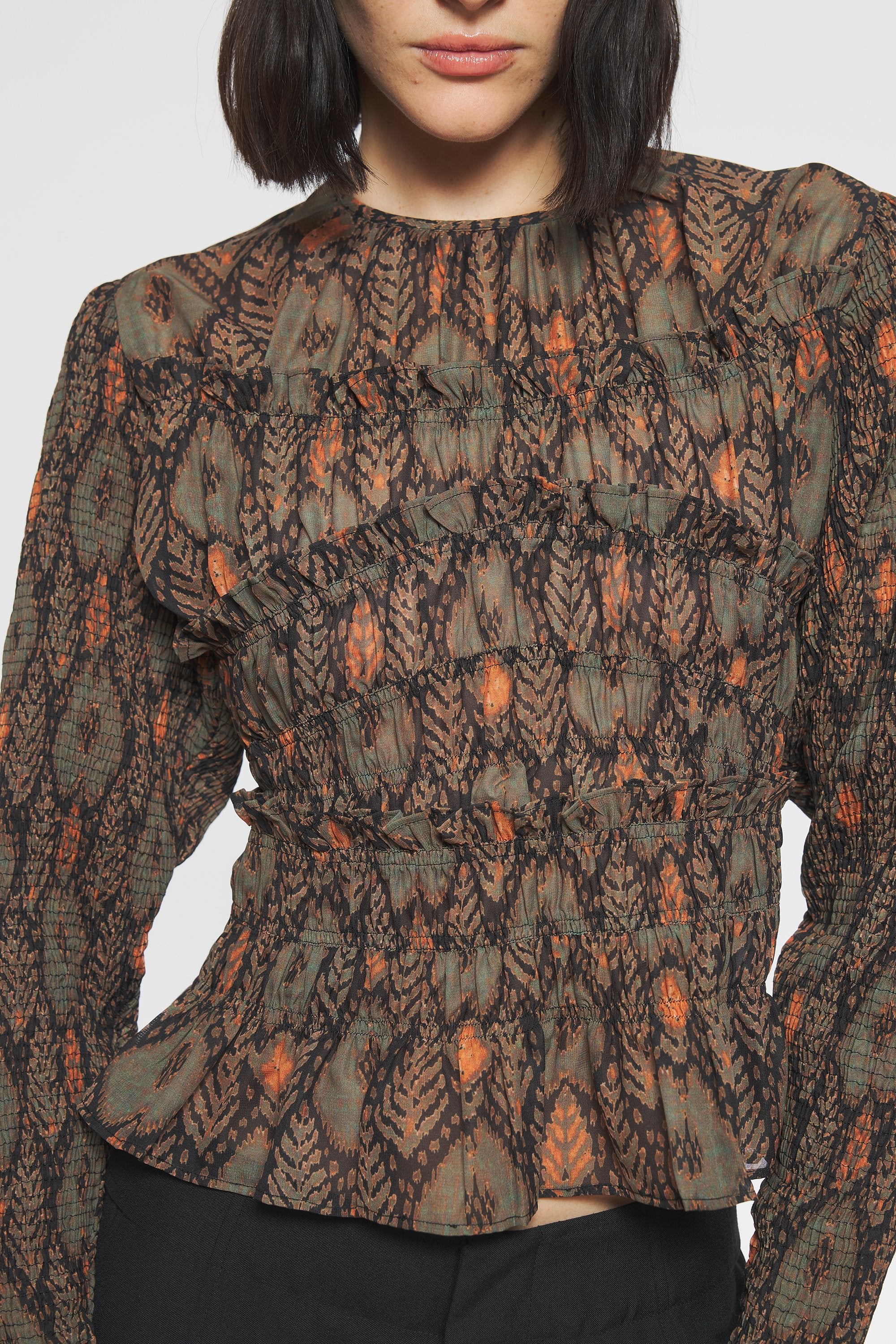 Blouse imprimée Mani
