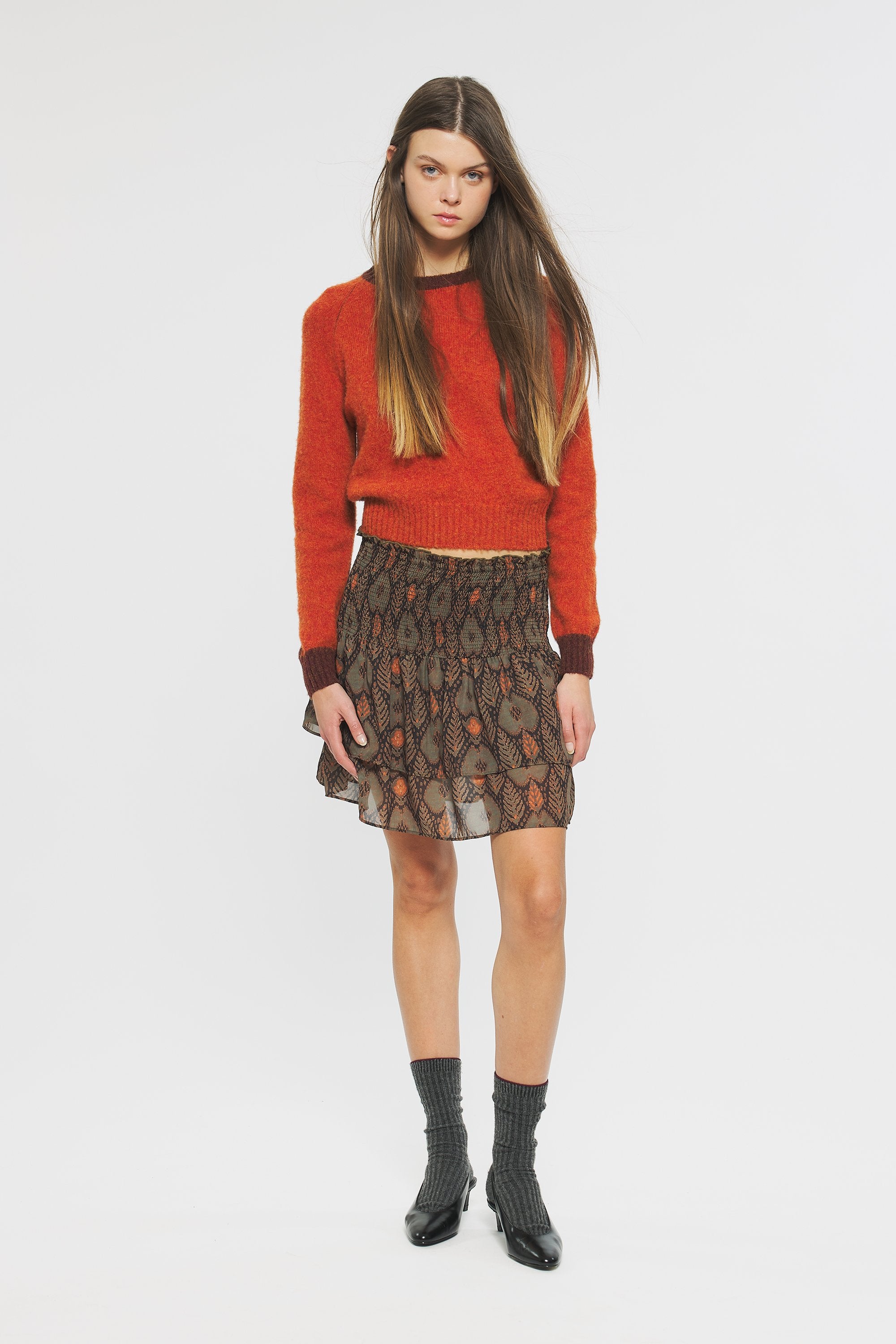 Mani Print skirt