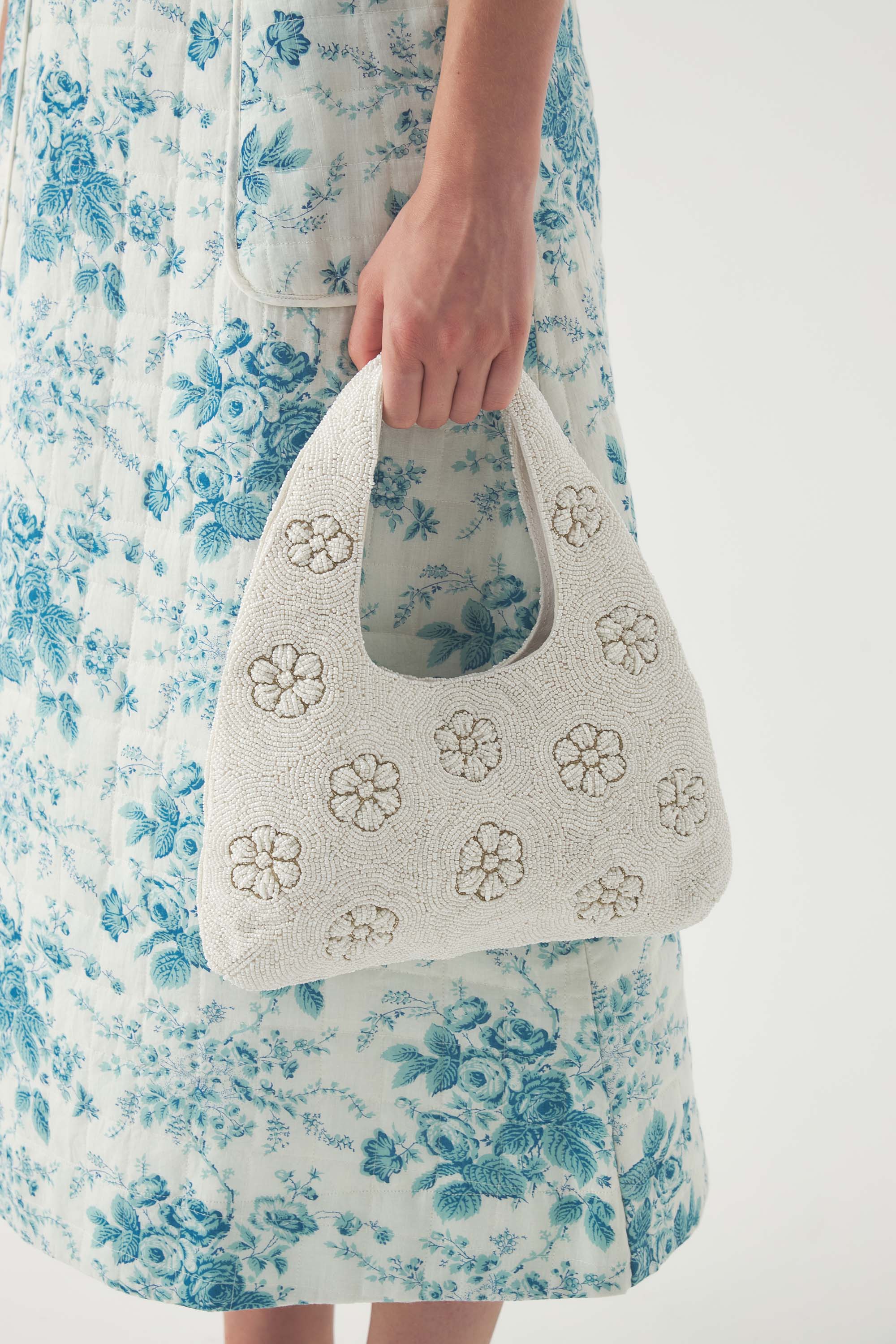 Bestickte Tasche Marguerite