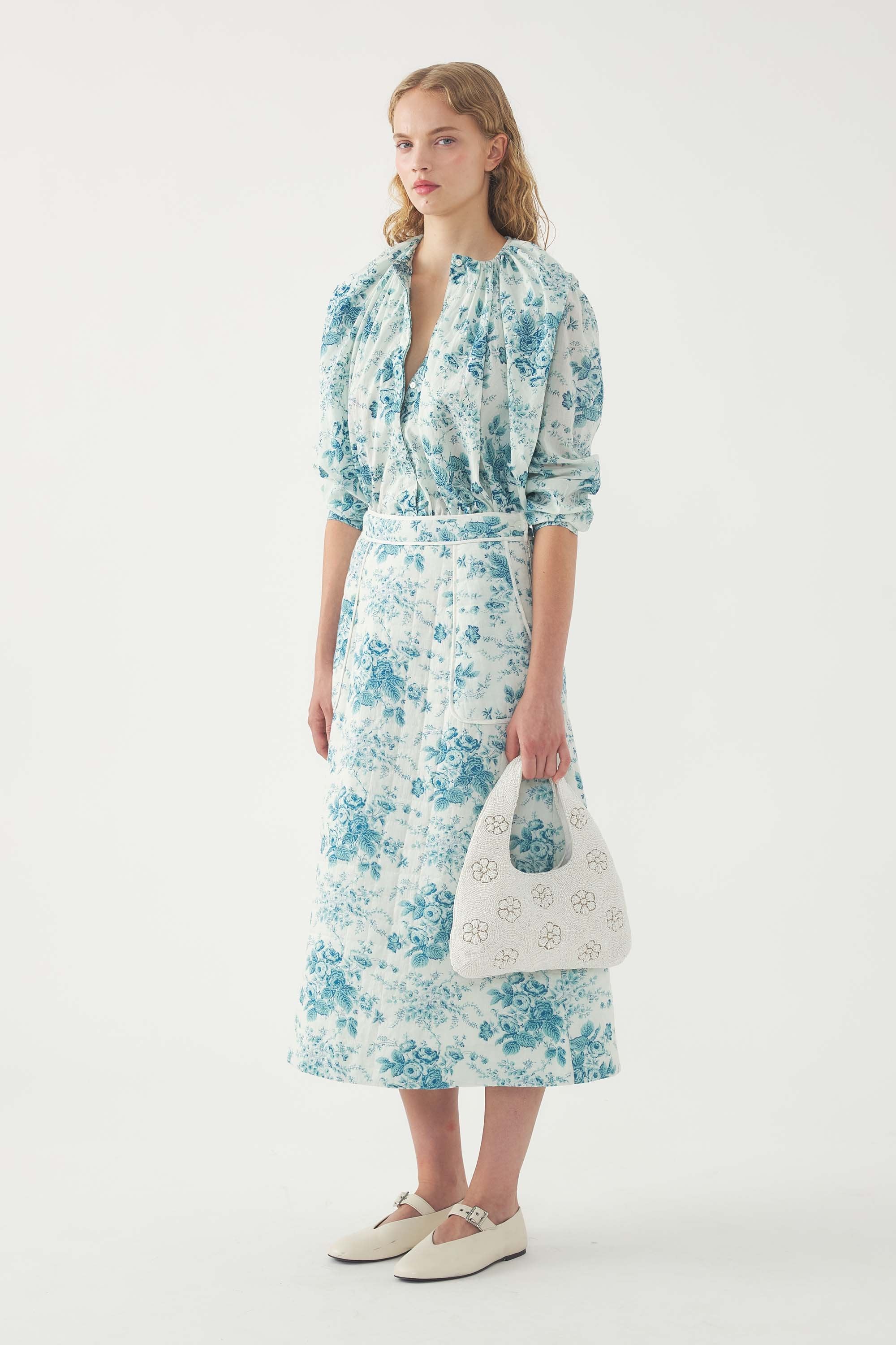 Bestickte Tasche Marguerite