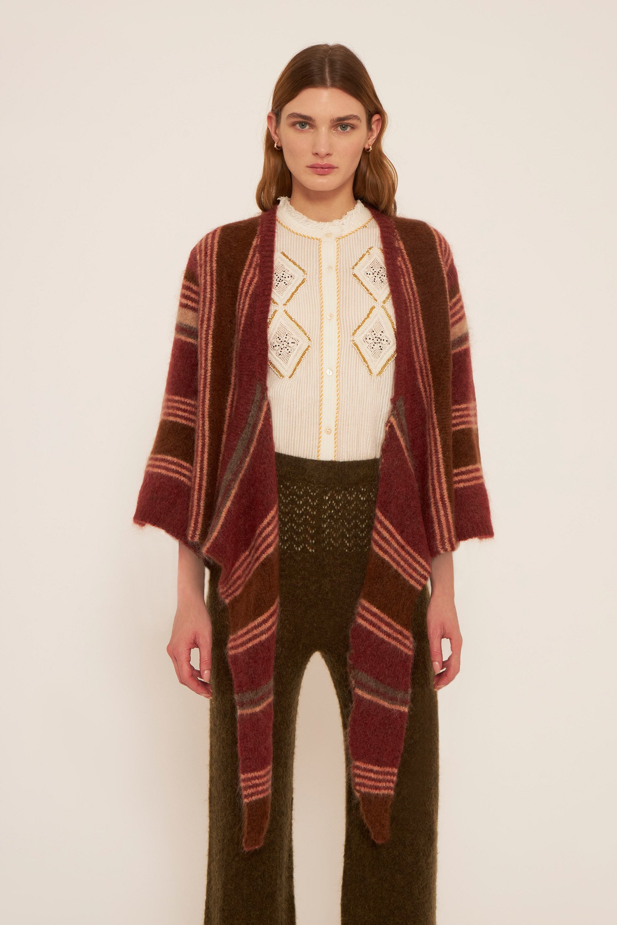 Mohairstrickjacke Maya
