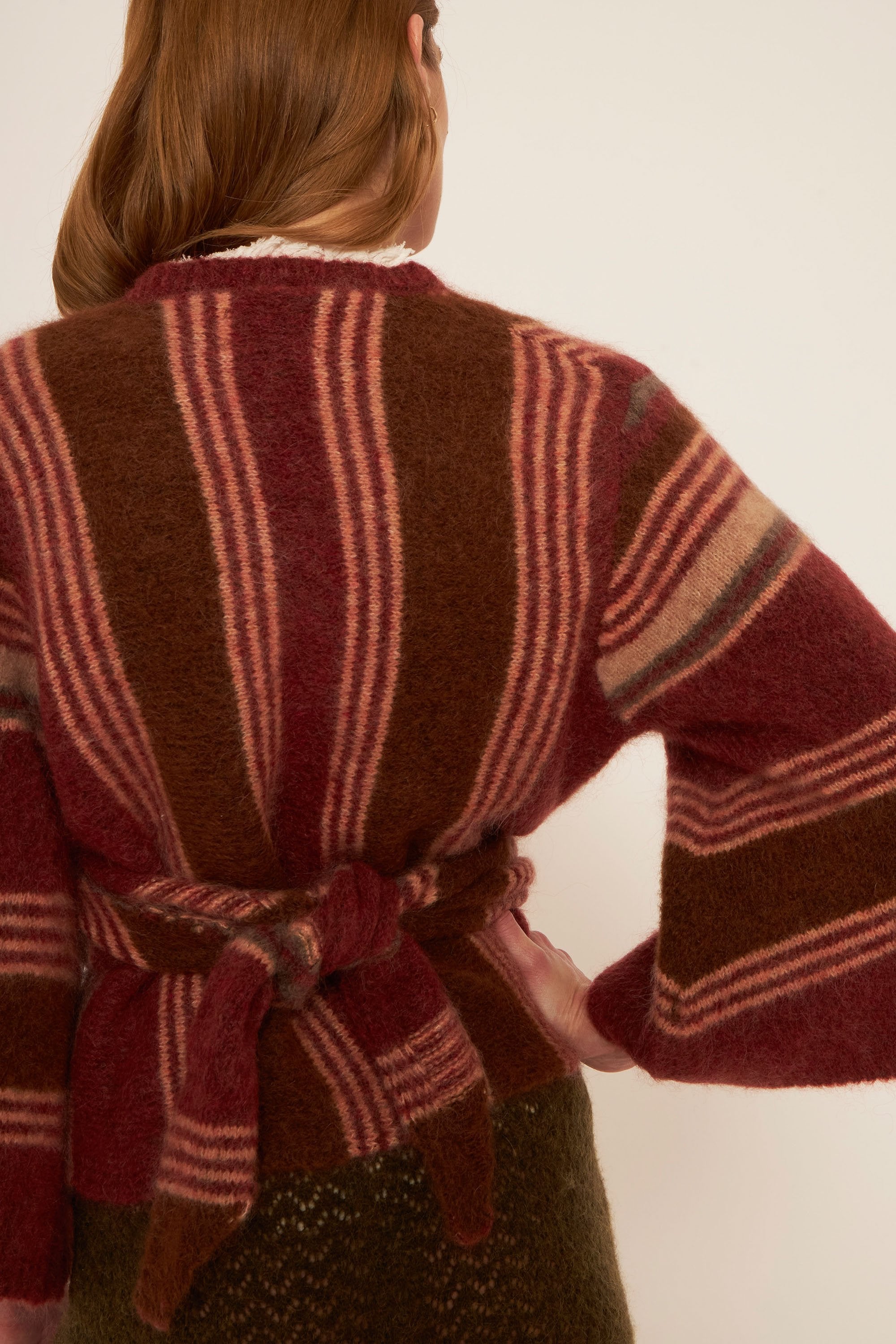 Mohairstrickjacke Maya