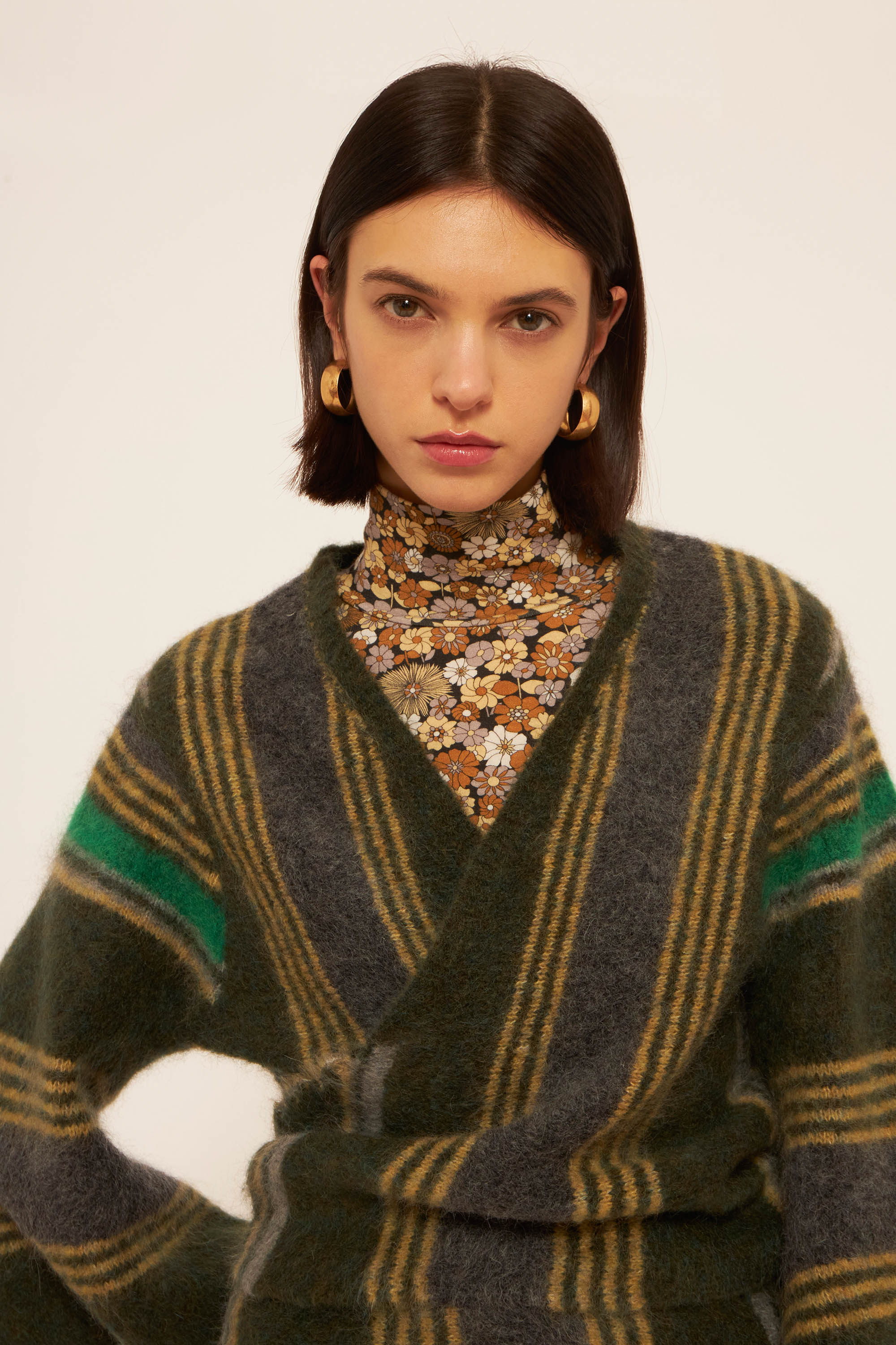 Mohairstrickjacke Maya