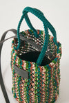 Small hand-braided leather bag Meryl