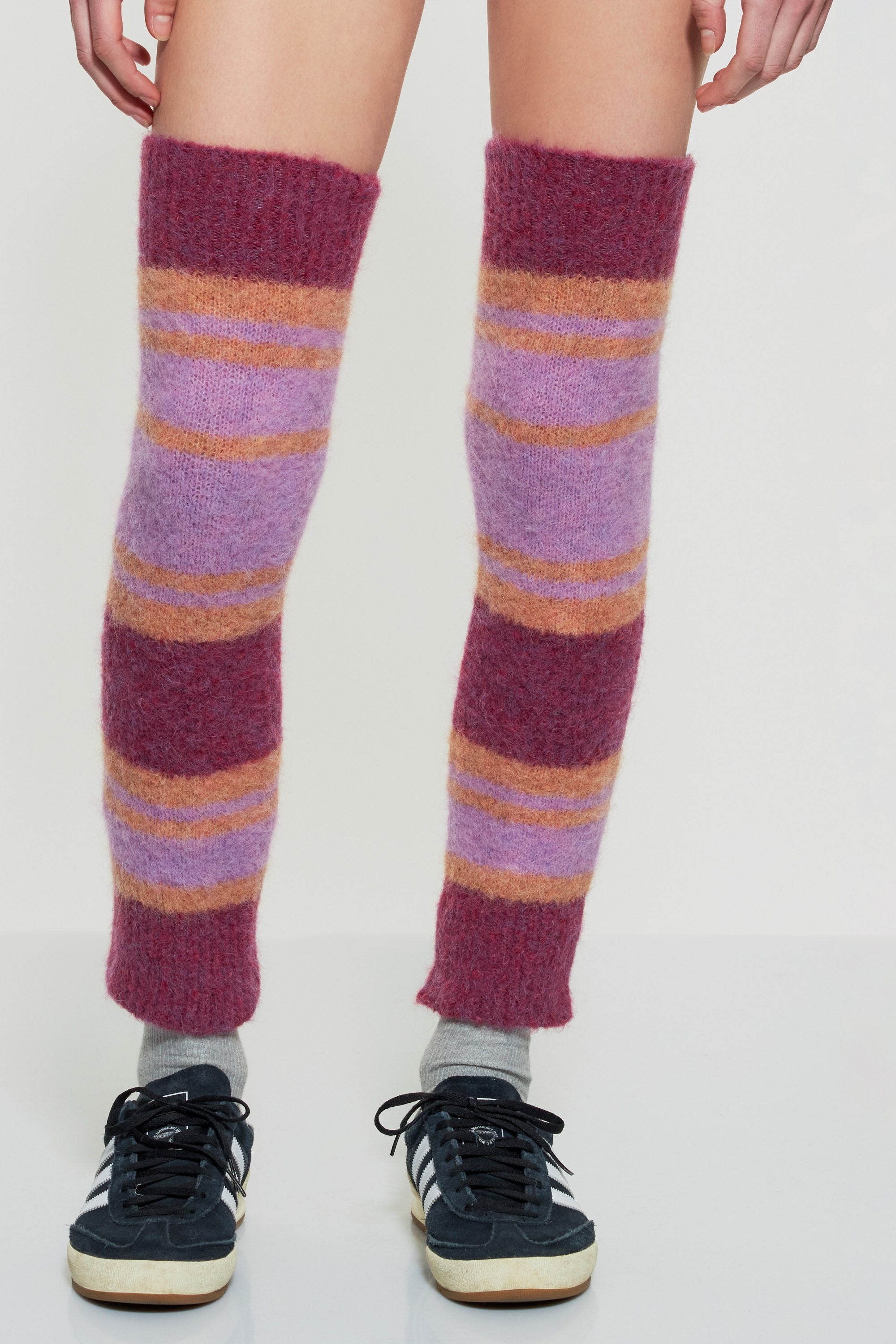 Mila alpaca wool leg warmers