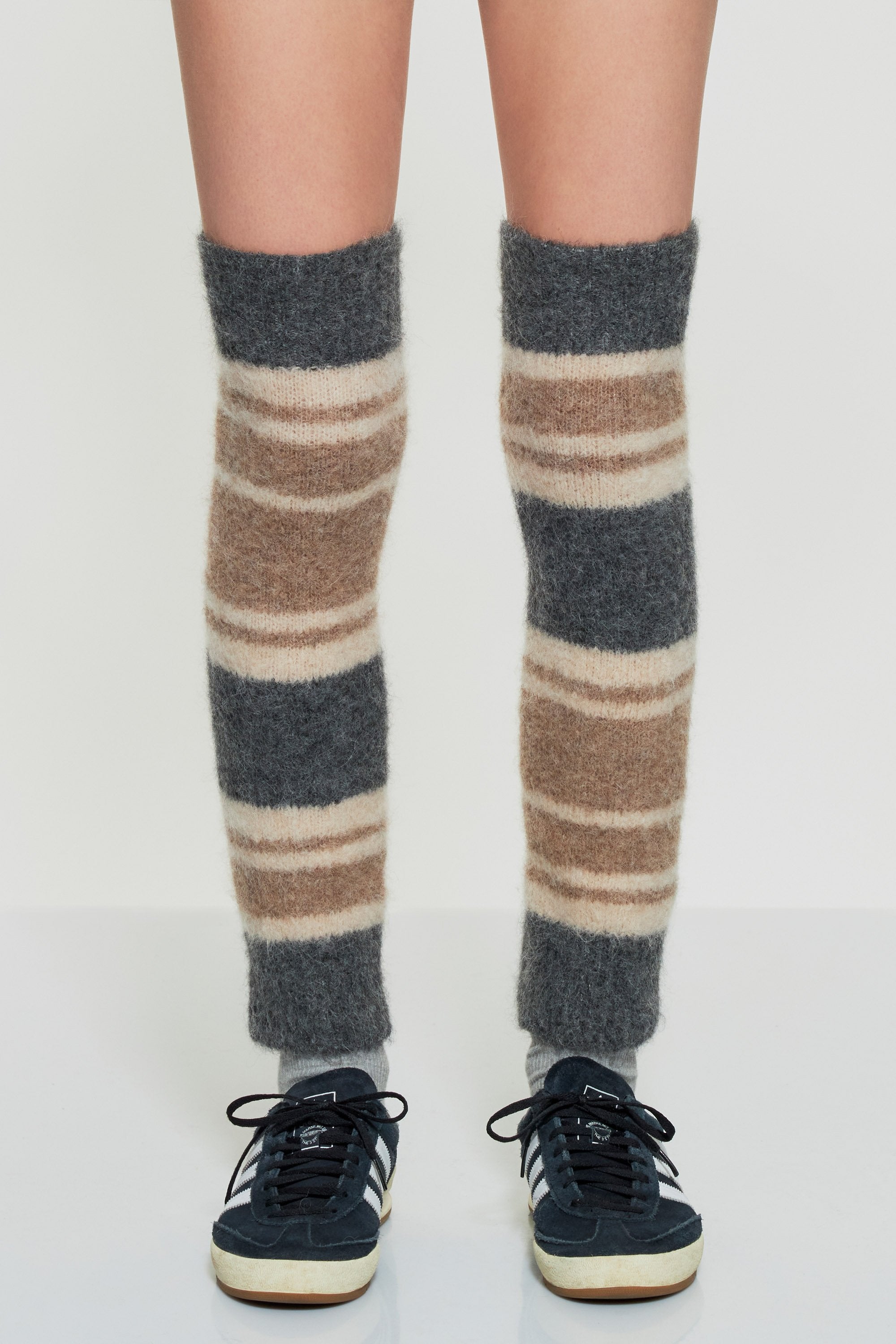 Mila alpaca wool leg warmers