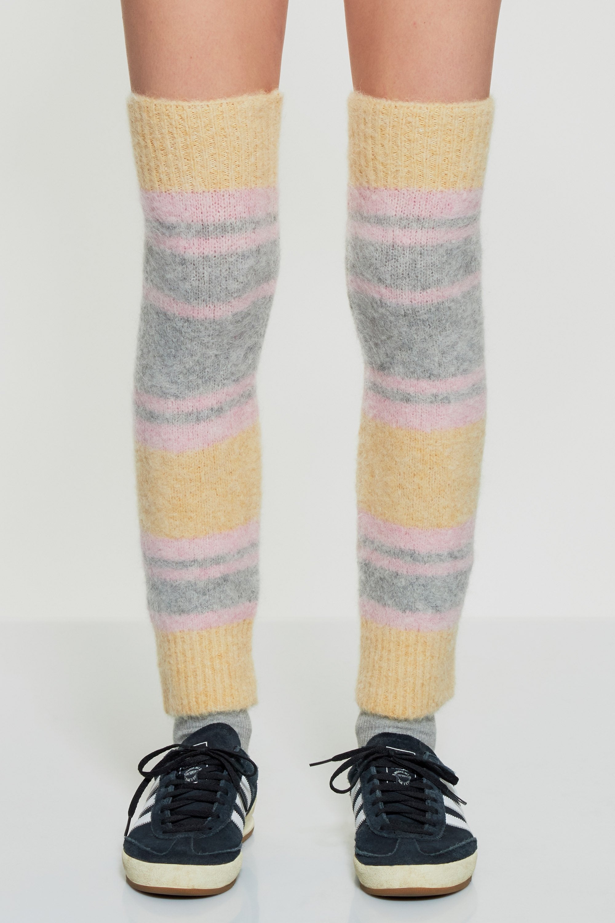 Mila alpaca wool leg warmers