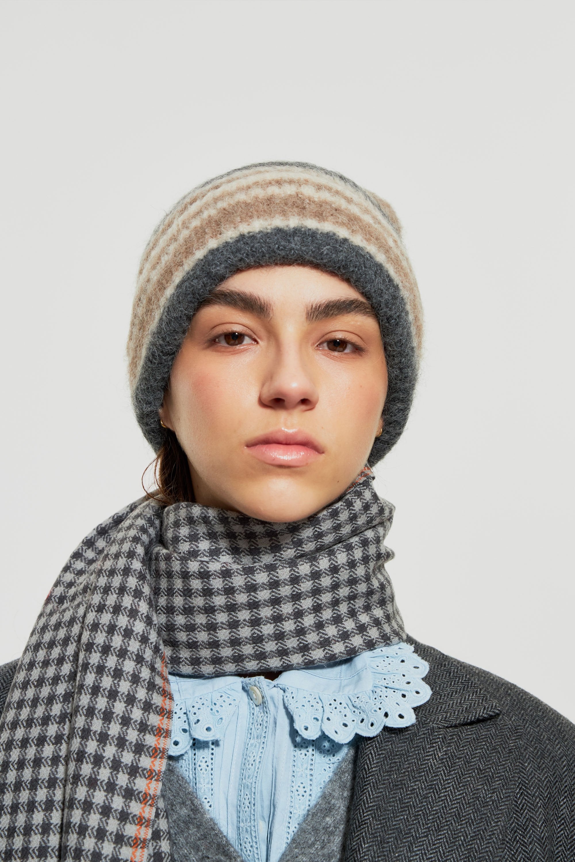 Mila alpaca wool hat -