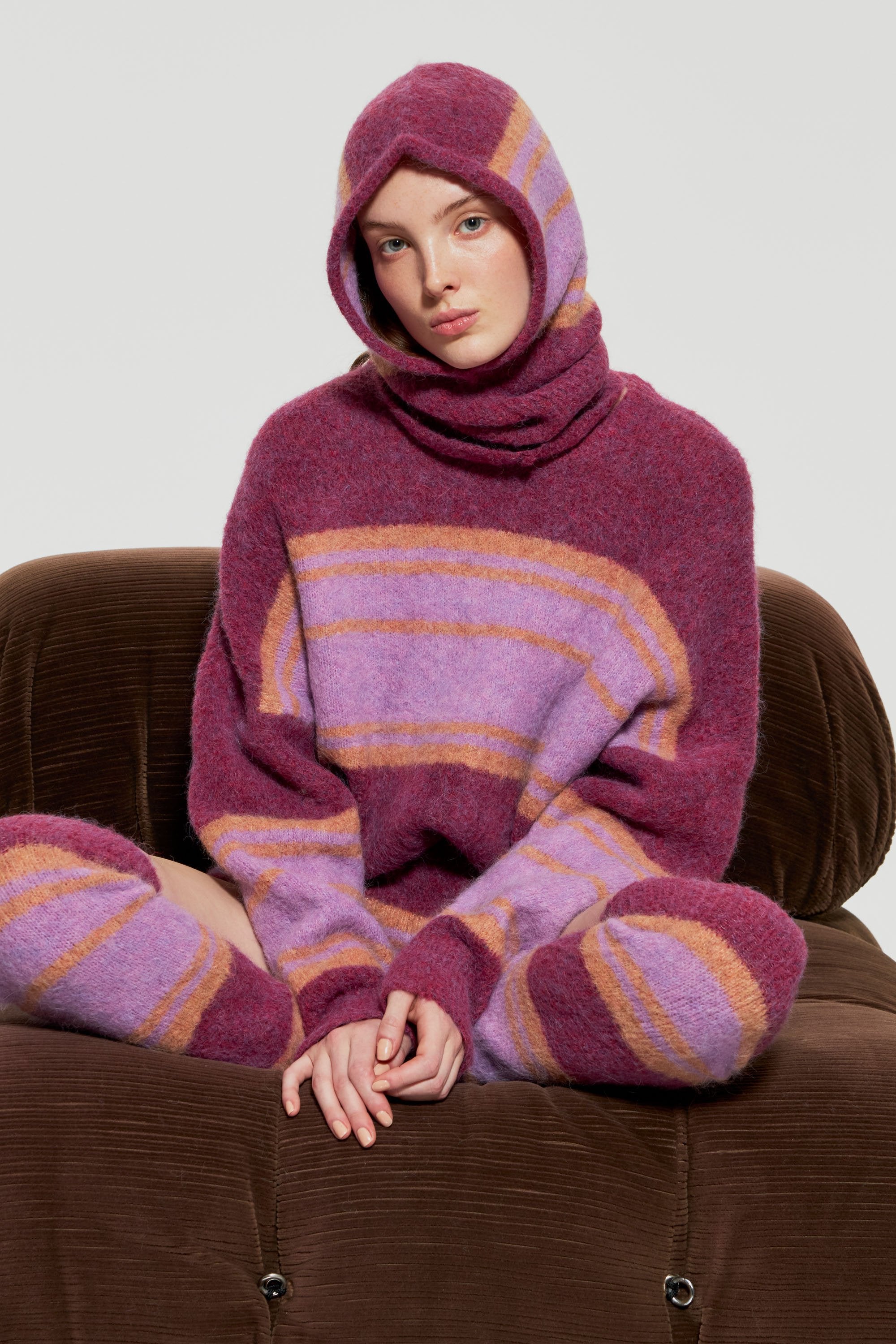 Mila alpaca wool balaclava