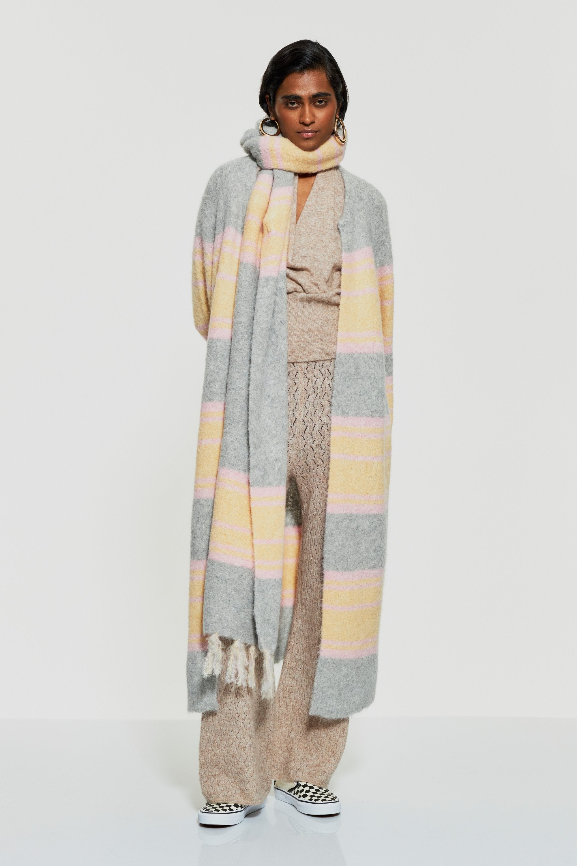 Mila alpaca wool scarf