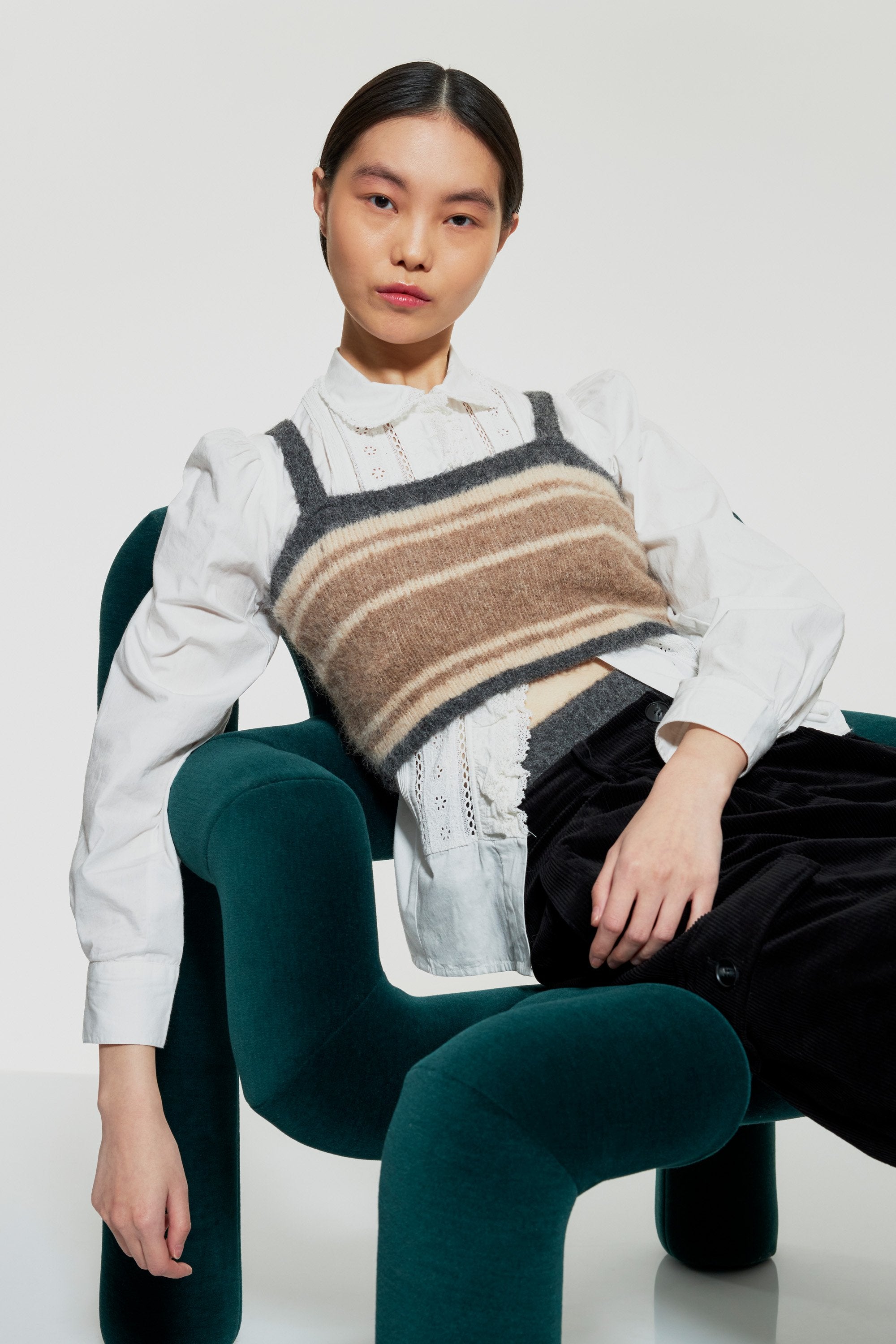 Mila alpaca wool top