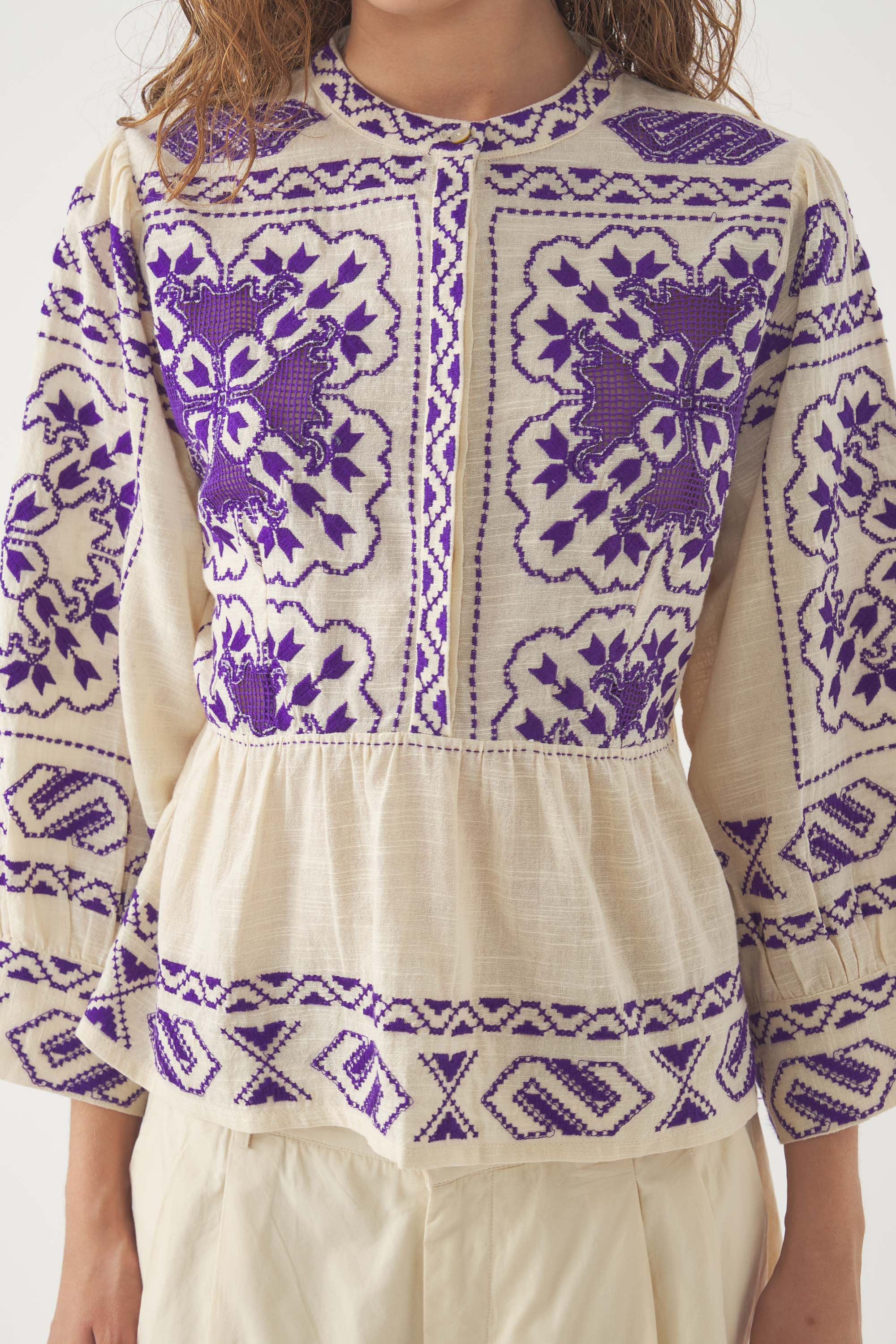 Embroidered Blouse Milos