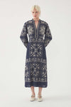 Embroidered Maxi Dress Milos